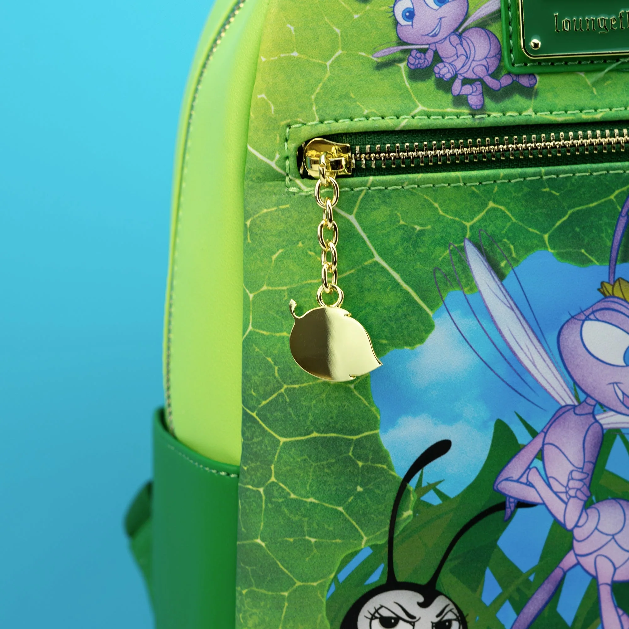 Loungefly x Disney Pixar A Bugs Life Leaf Mini Backpack - Image 2