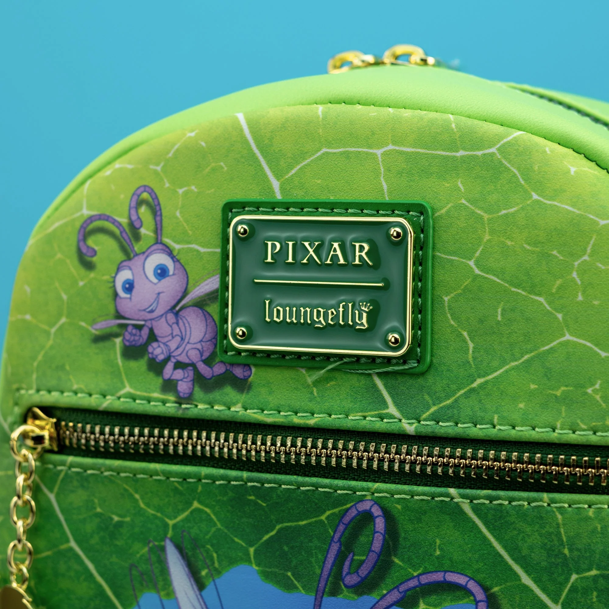 Loungefly x Disney Pixar A Bugs Life Leaf Mini Backpack - Image 3