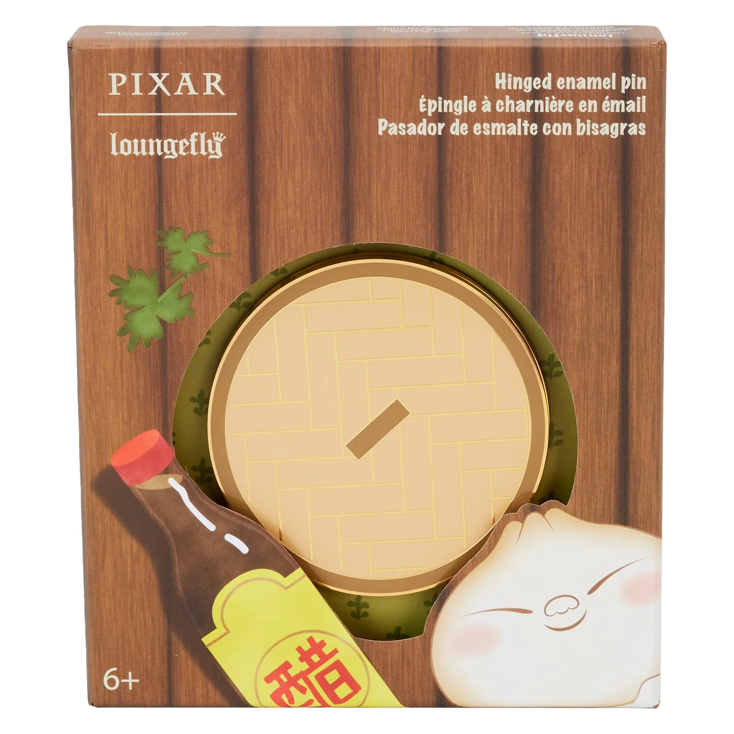 Loungefly x Disney Pixar Bao Bamboo Steamer 3 Inch Pin - Image 2