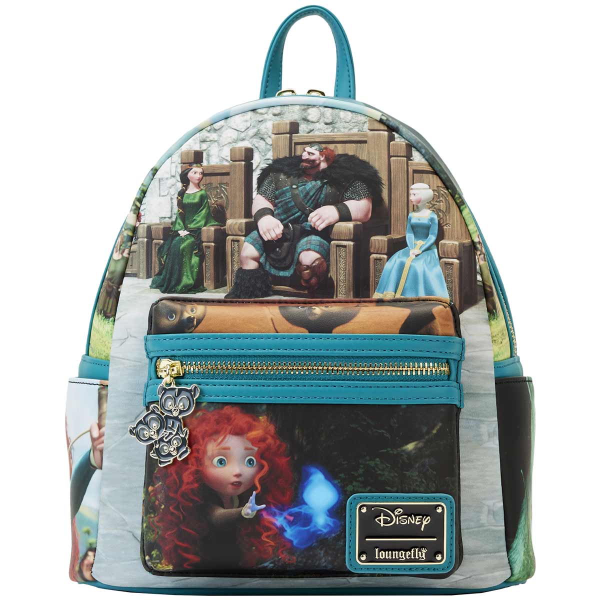 Loungefly x Disney Pixar Brave Merida Scenes Mini Backpack - Image 2