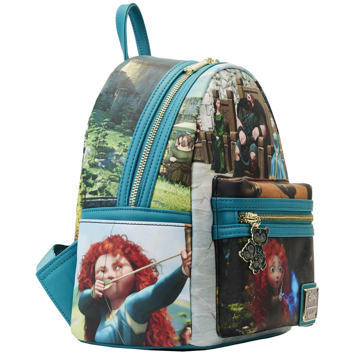 Loungefly x Disney Pixar Brave Merida Scenes Mini Backpack - Image 4