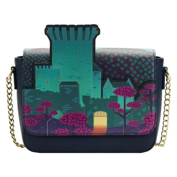Loungefly x Disney Pixar Brave Princess Castle Crossbody Bag - Image 3