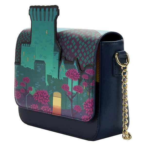 Loungefly x Disney Pixar Brave Princess Castle Crossbody Bag - Image 4