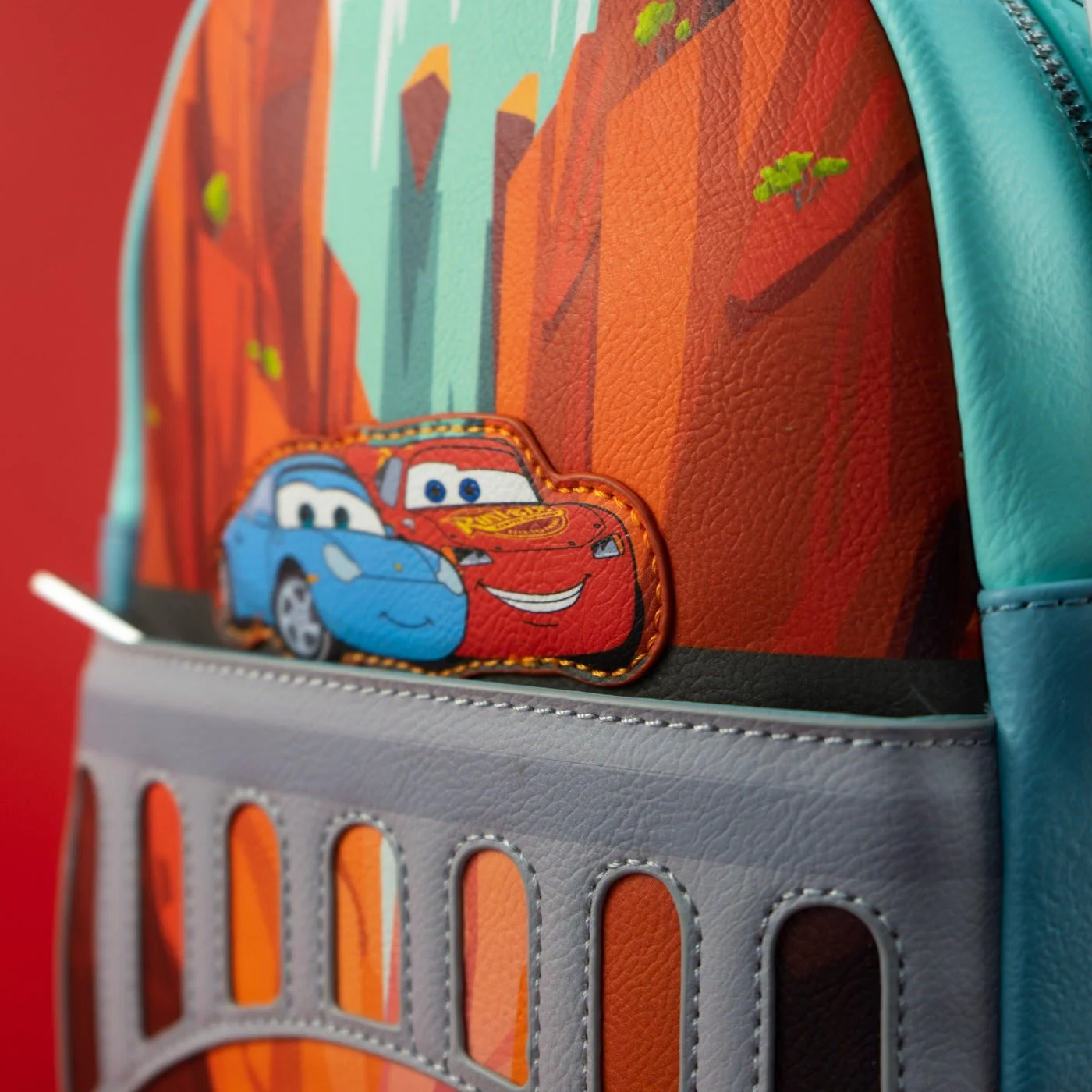 Loungefly x Disney Pixar Cars Firewall Falls Mini Backpack - Image 2