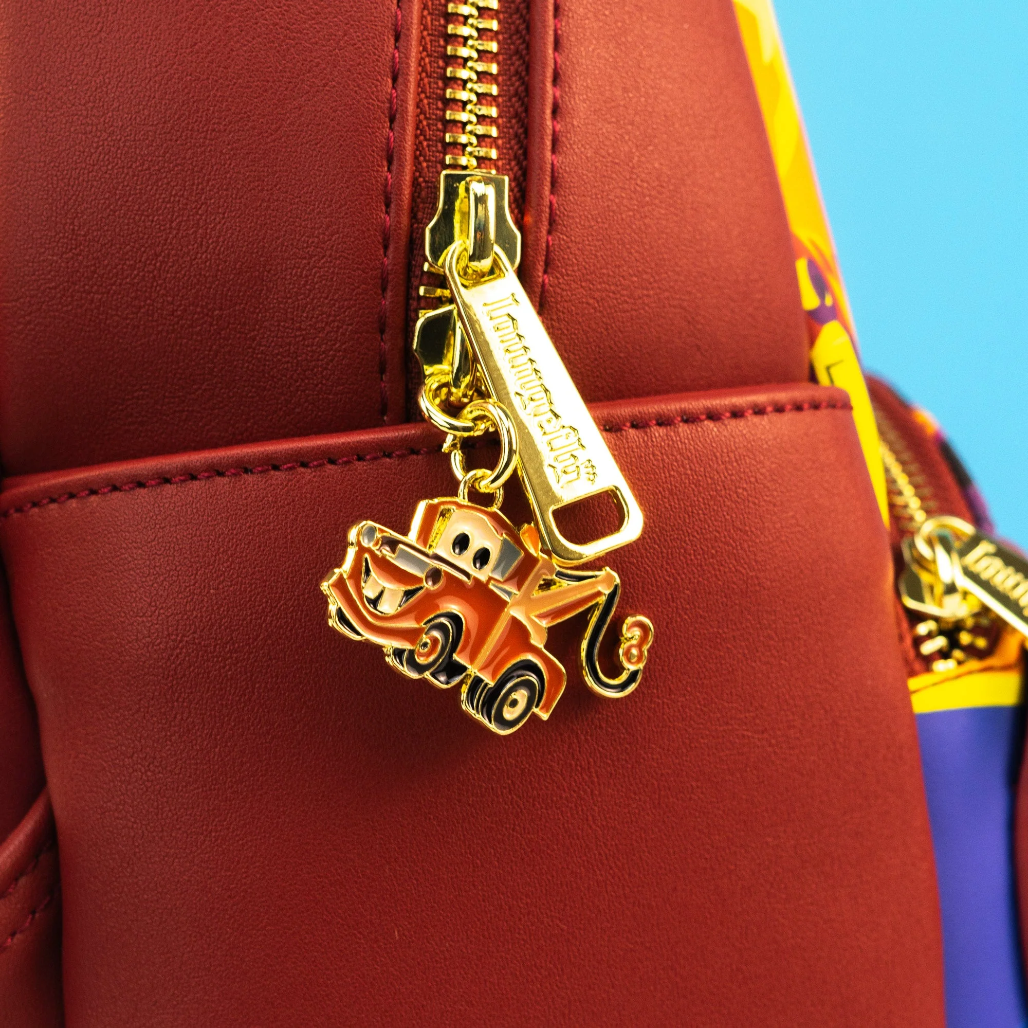 Loungefly x Disney Pixar Cars Lightning McQueen Radiator Springs Mini Backpack - Image 4
