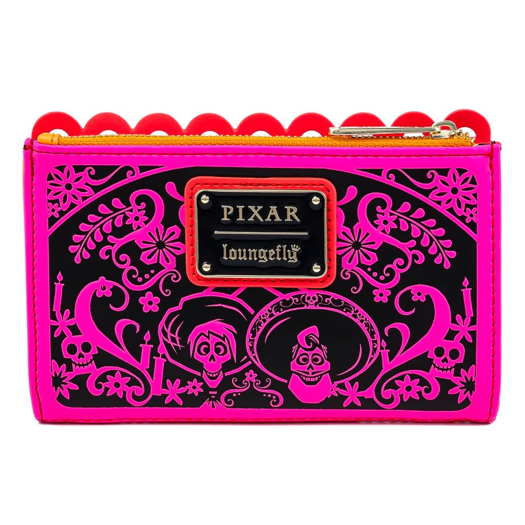 Loungefly x Disney Pixar Coco Die Cut Party Flags Purse - Image 2