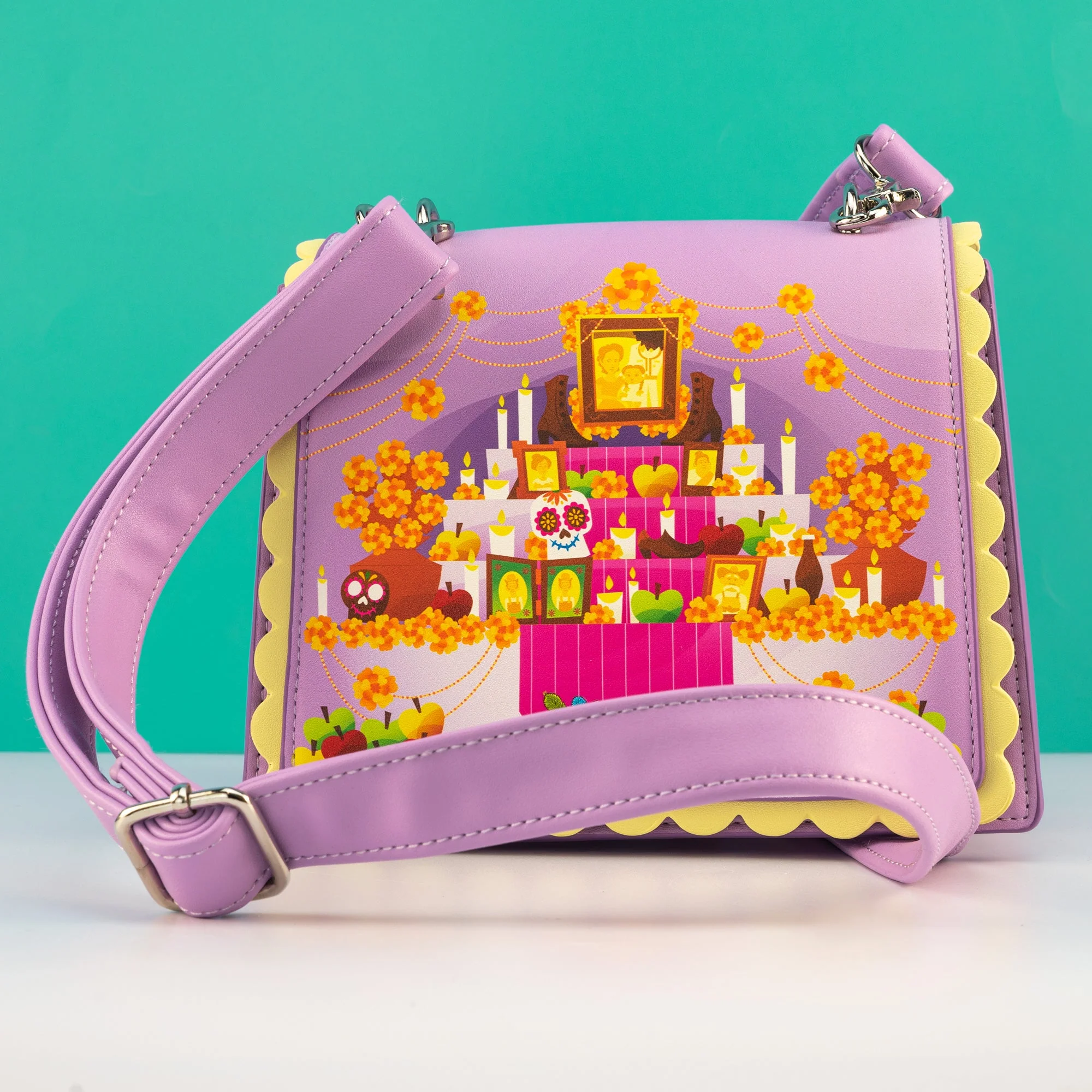 Loungefly x Disney Pixar Coco Ofrenda Crossbody Bag - Image 2