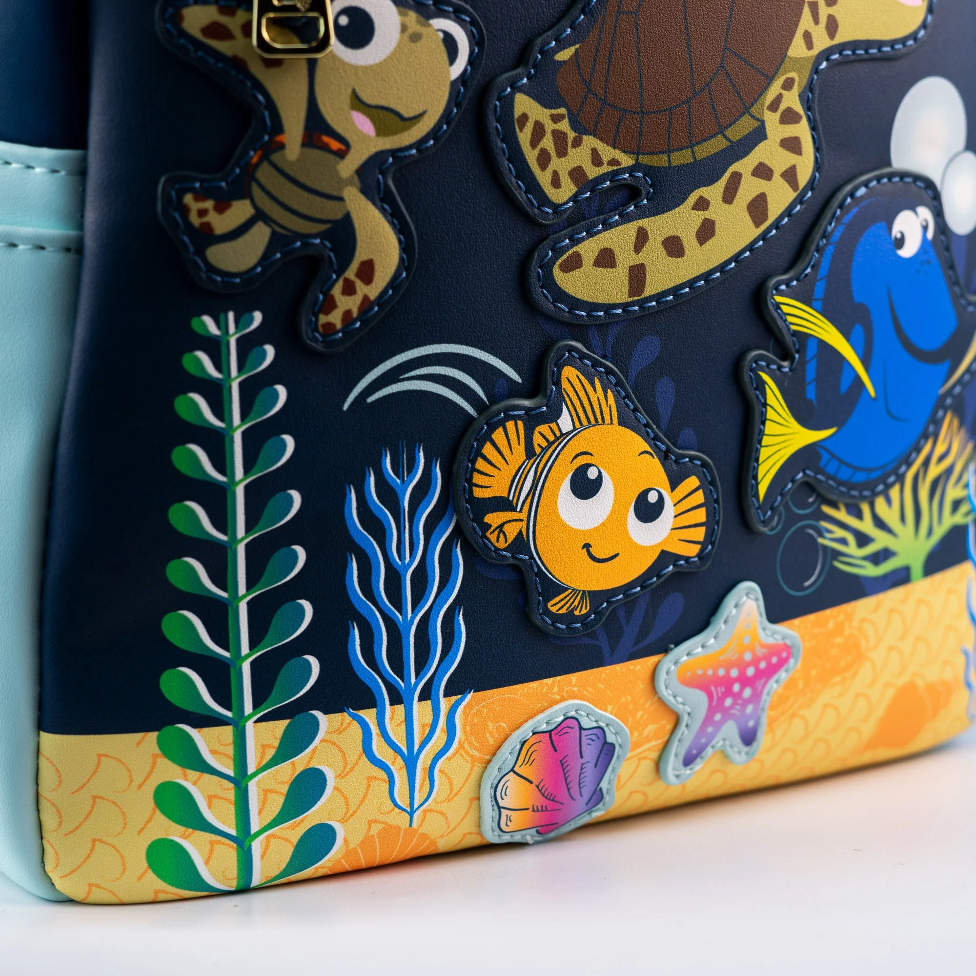 Loungefly x Disney Pixar Finding Nemo Crush and Friends Mini Backpack - Image 4