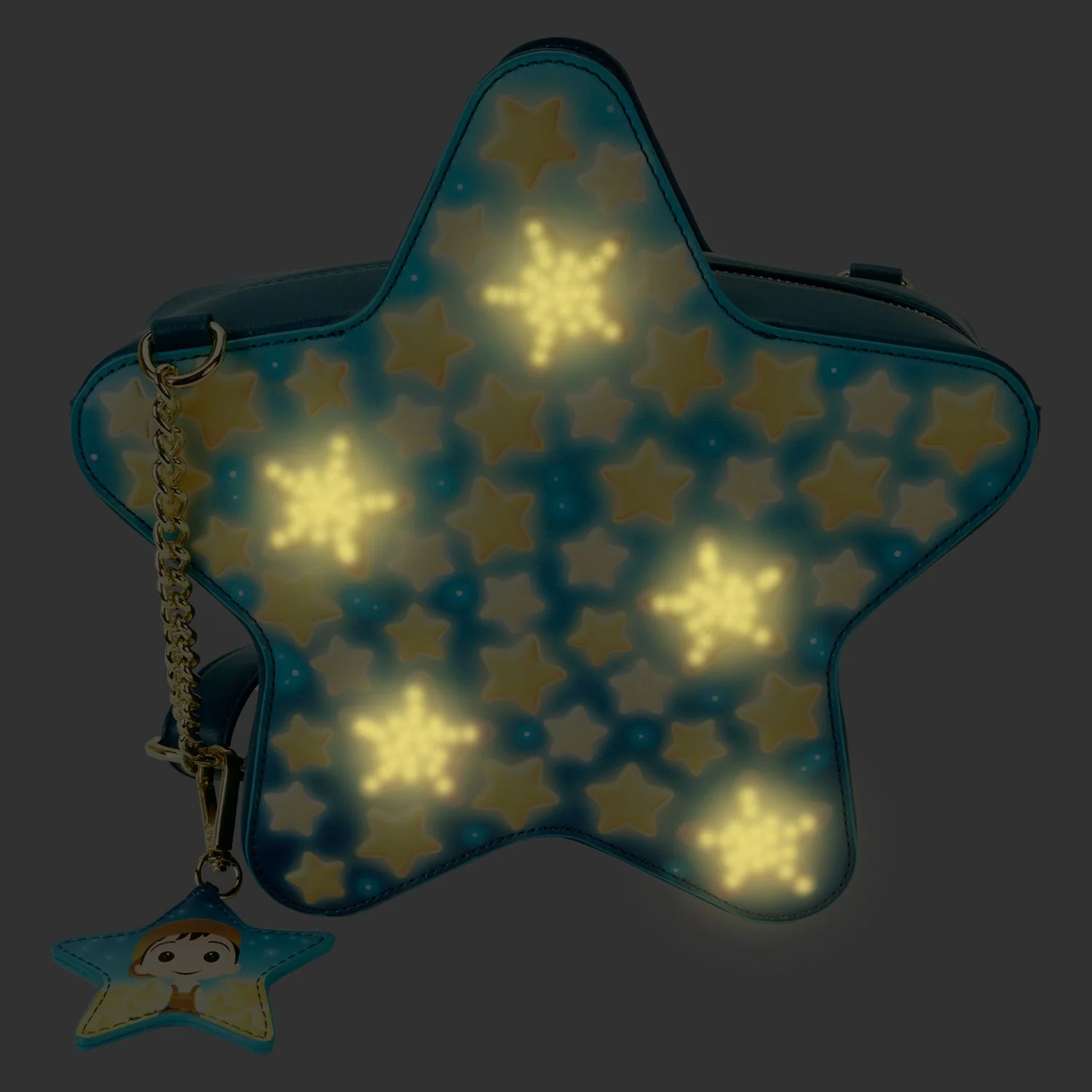 Loungefly x Disney Pixar La Luna Glow Star Crossbody Bag - Image 4