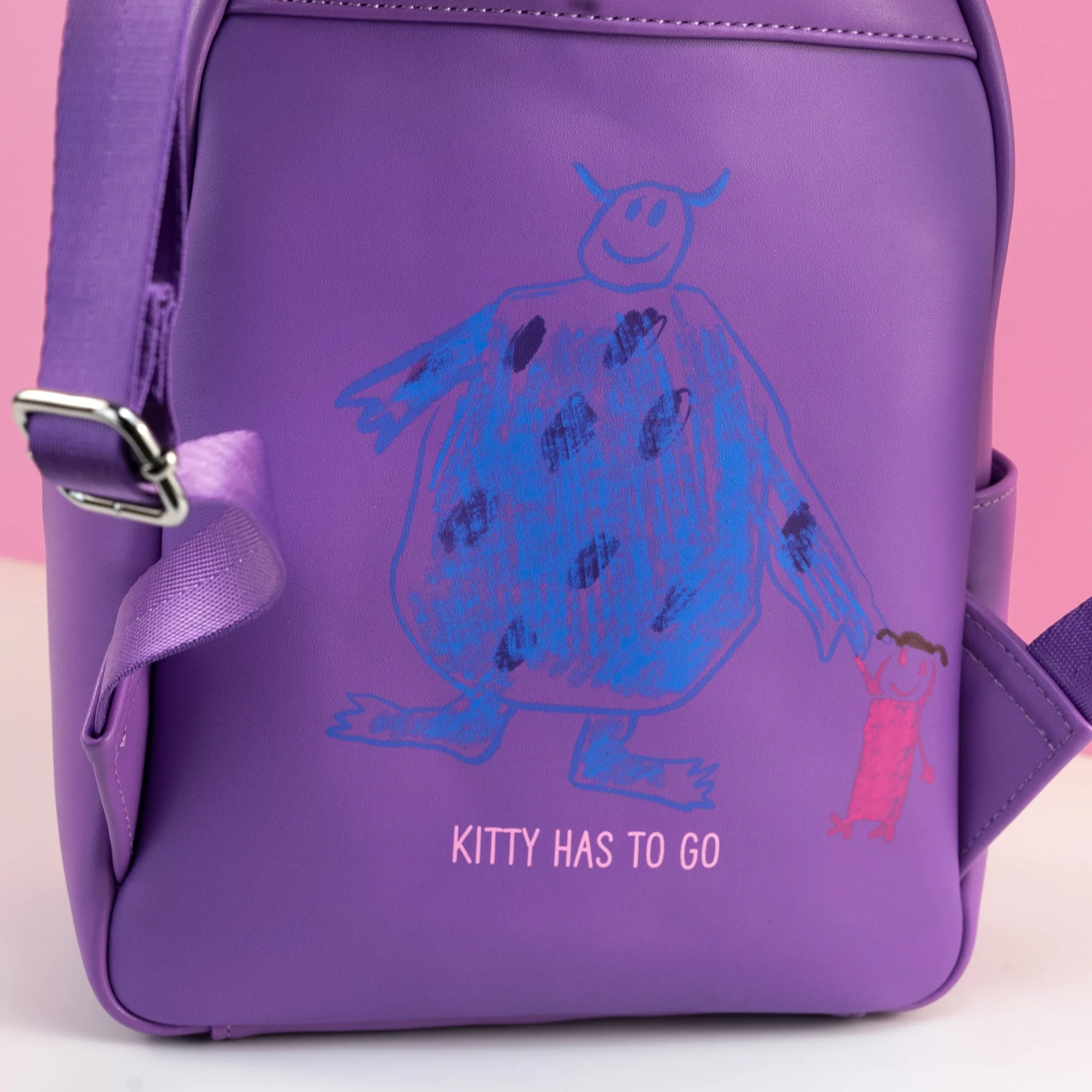 Loungefly x Disney Pixar Monsters Inc Boo and Sully Bed Scene Mini Backpack - Image 5