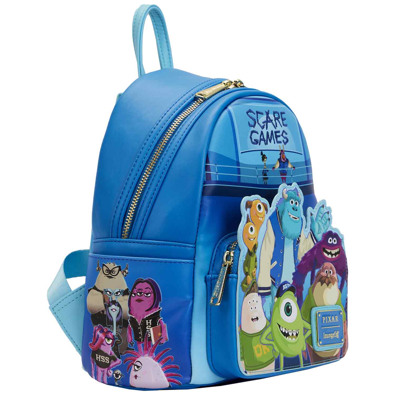 Loungefly x Disney Pixar Monsters University Scare Games Mini Backpack - Image 2