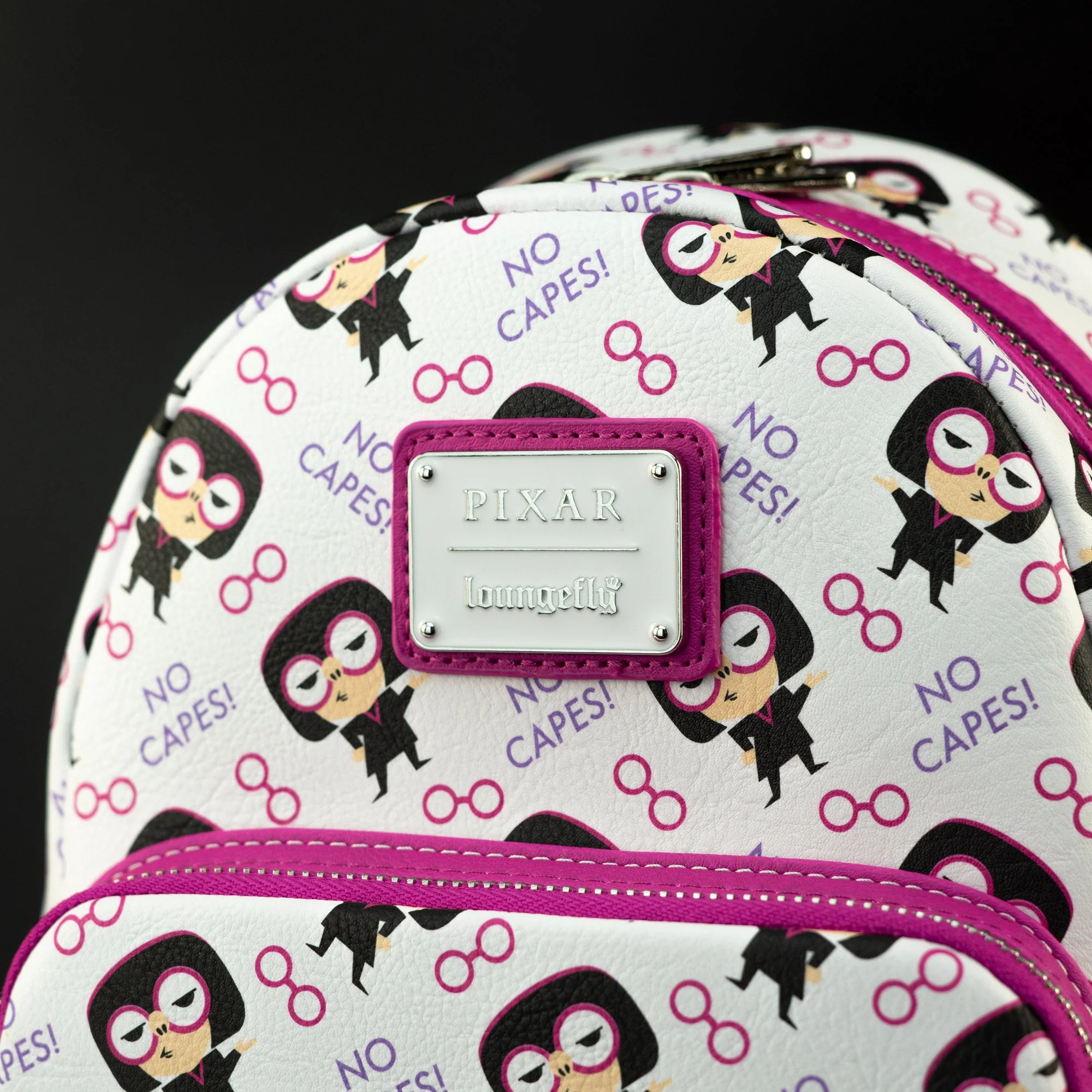 Loungefly x Disney Pixar The Incredibles Edna No Capes Print Mini Backpack - Image 2