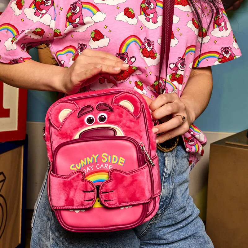Loungefly x Disney Pixar Toy Story Lotso Crossbuddies Bag - Image 2