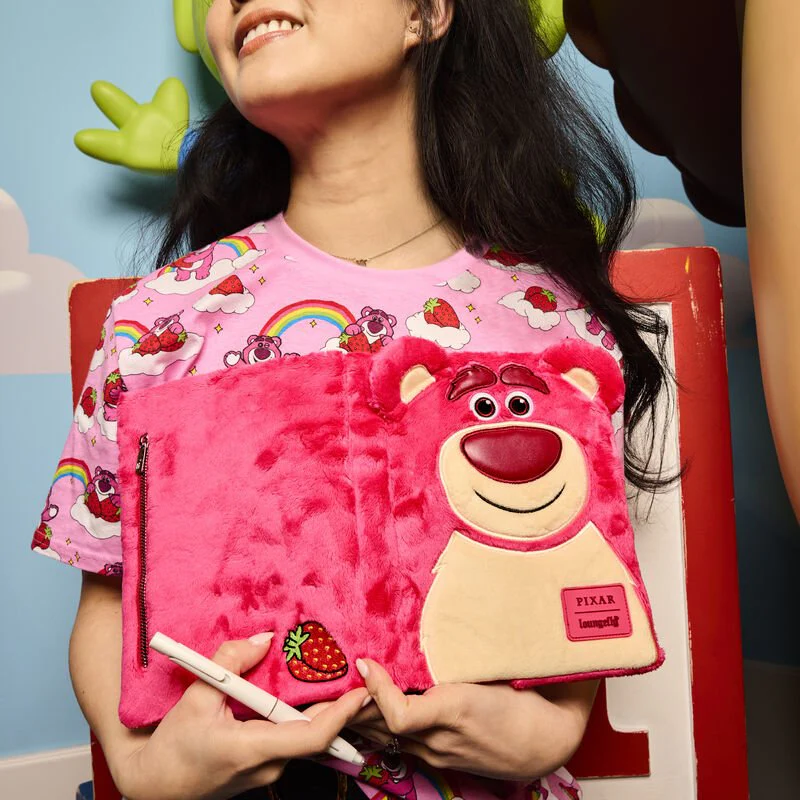 Loungefly x Disney Pixar Toy Story Lotso Plush Journal - Image 2