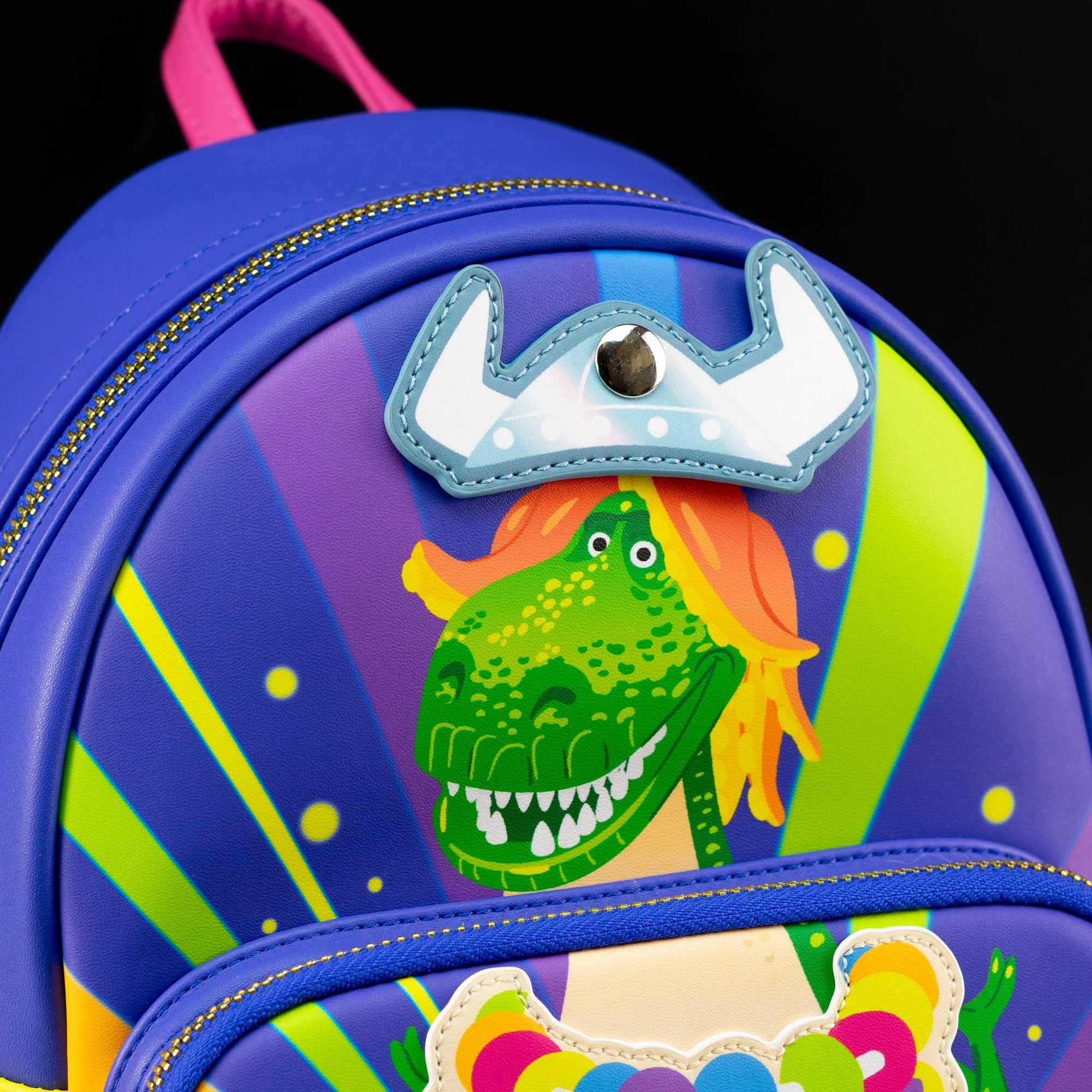 Loungefly x Disney Pixar Toy Story Partysaurus Rex Mini Backpack - Image 2