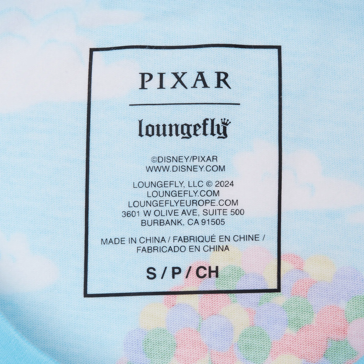 Loungefly x Disney Pixar Up 15th Anniversary Balloon House Unisex T-Shirt - Image 8
