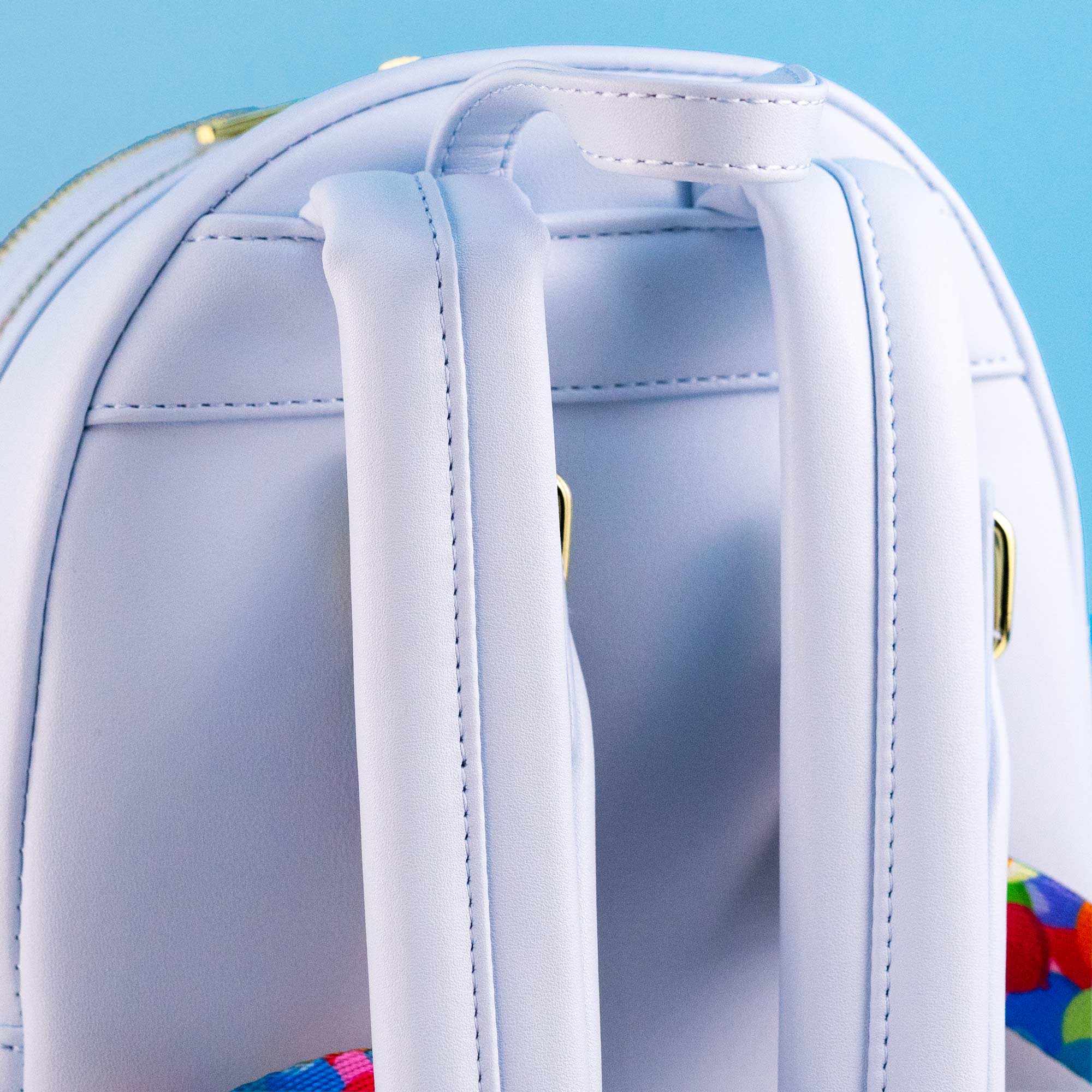 Loungefly x Disney Pixar Up Carl and Ellie Foil Hearts Balloons Mini Backpack With Coin Bag - Image 10