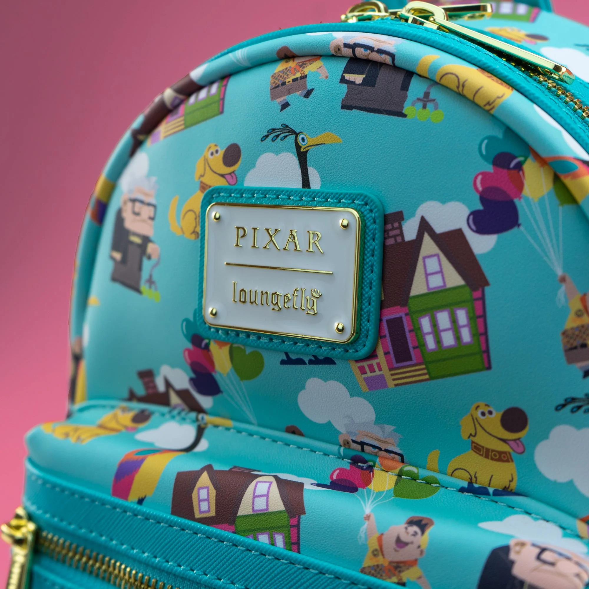 Loungefly x Disney Pixar Up Characters AOP Mini Backpack - Image 2