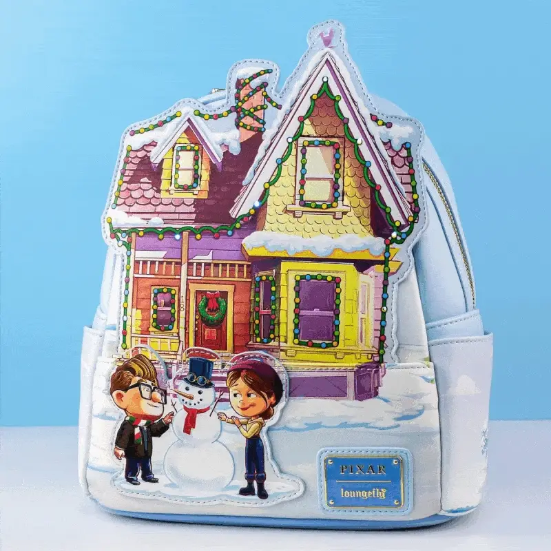 Loungefly x Disney Pixar Up House Holiday Lights Mini Backpack - Image 2