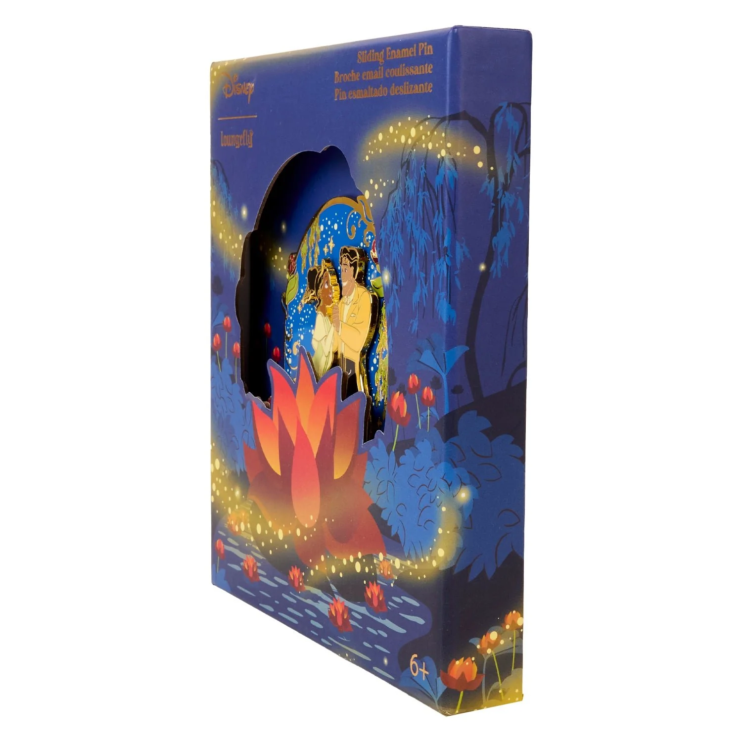 Loungefly x Disney Princess And The Frog 15th Anniversary 3" Collector Box Pin - Image 2