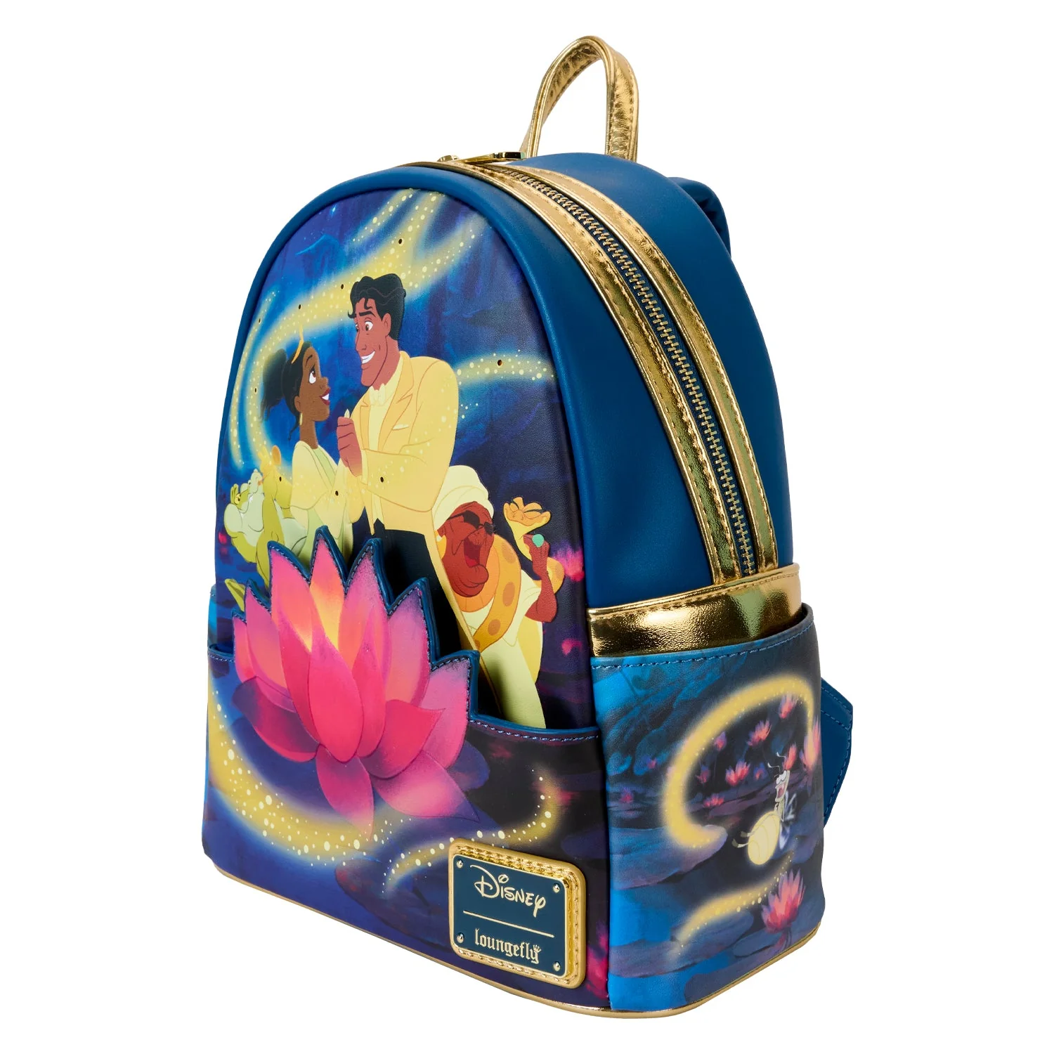 Loungefly x Disney Princess And The Frog 15th Anniversary Mini Backpack - Image 3