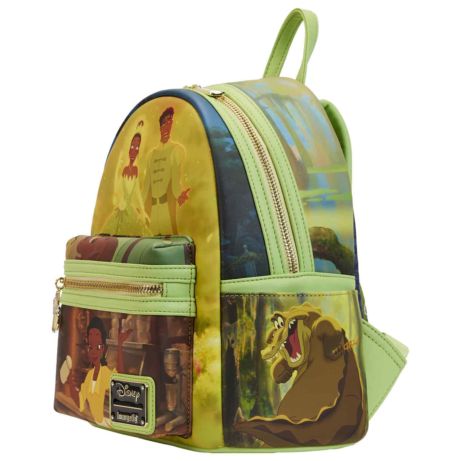 Loungefly x Disney The Princess and The Frog Scenes Mini Backpack - Image 3