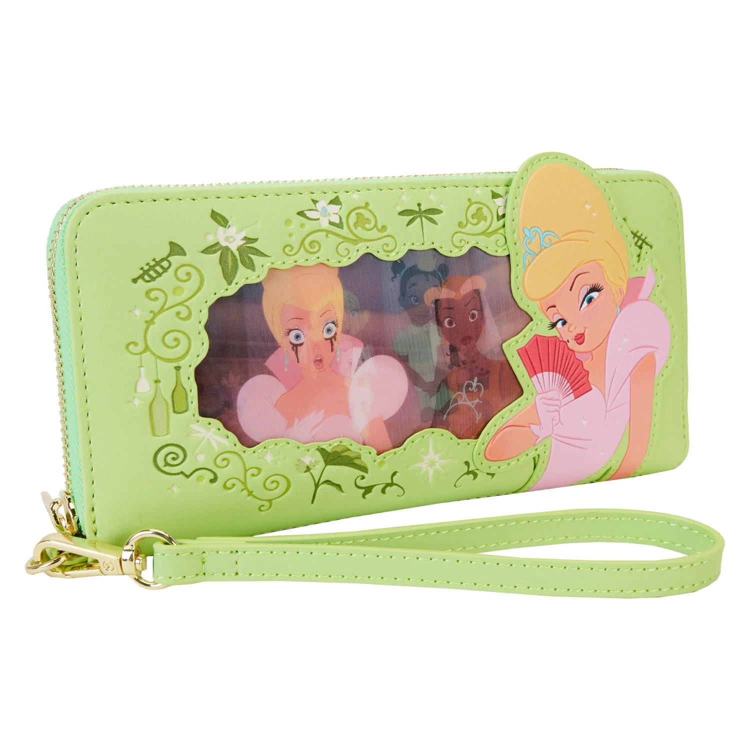 Loungefly x Disney Princess and The Frog Tiana Lenticular Wallet - Image 2
