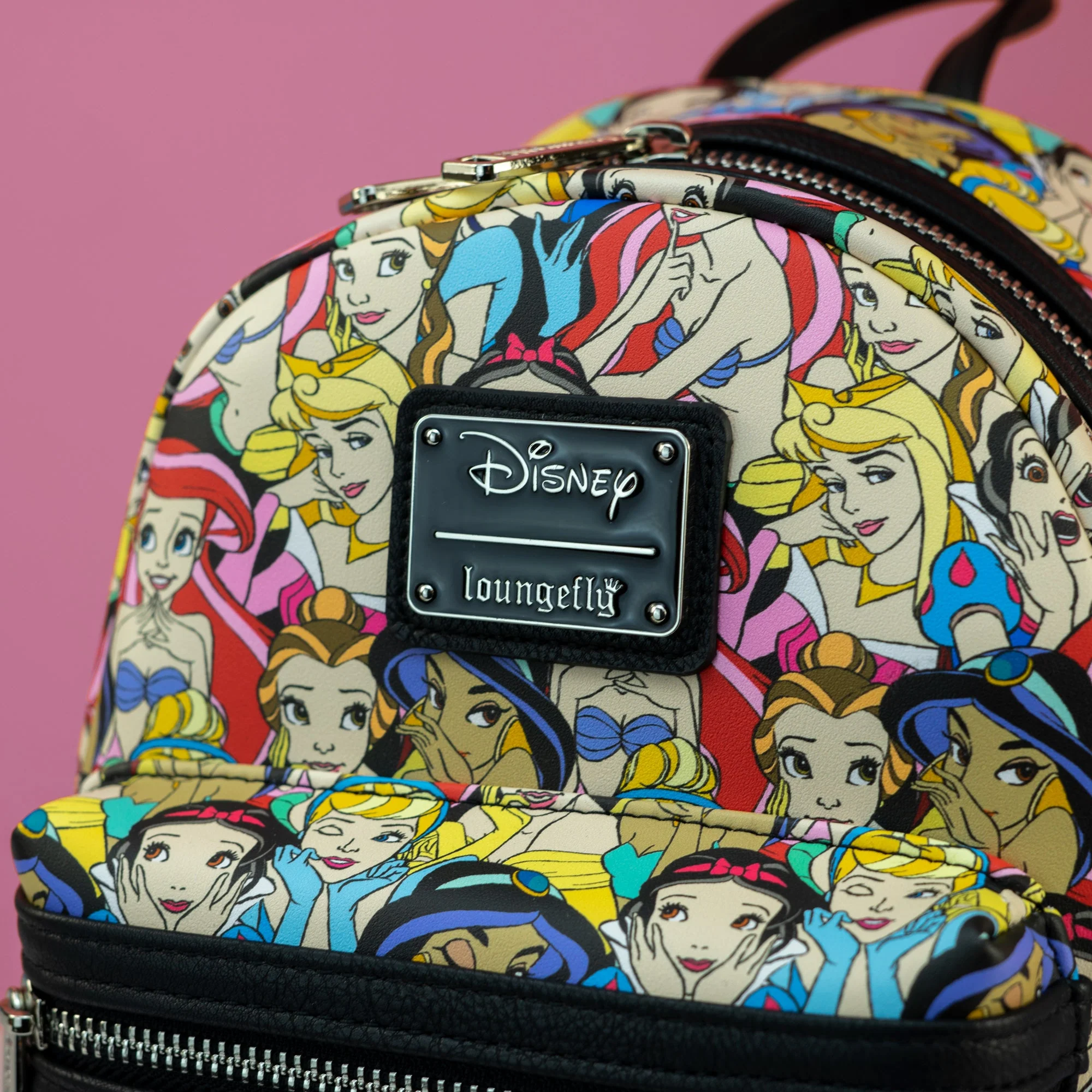 Loungefly x Disney Princesses AOP Mini Backpack - Image 2