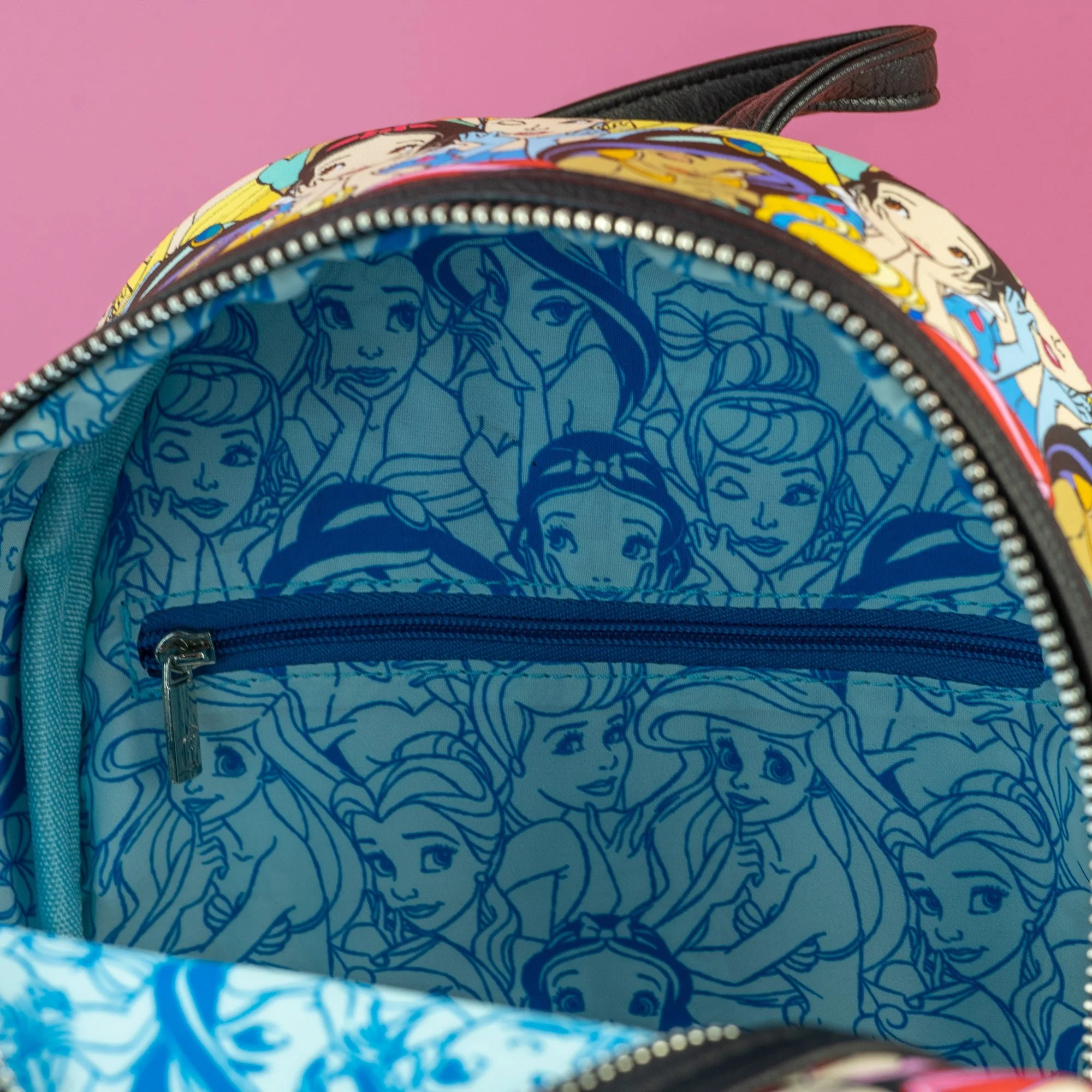 Loungefly x Disney Princesses AOP Mini Backpack - Image 5