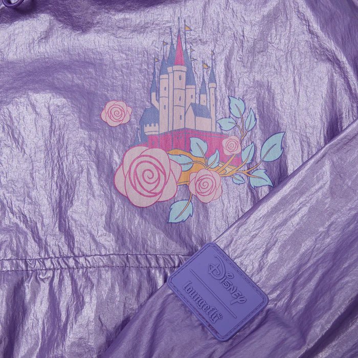 Loungefly x Disney Princess Aurora & Prince Phillip Unisex Windbreaker - Image 3