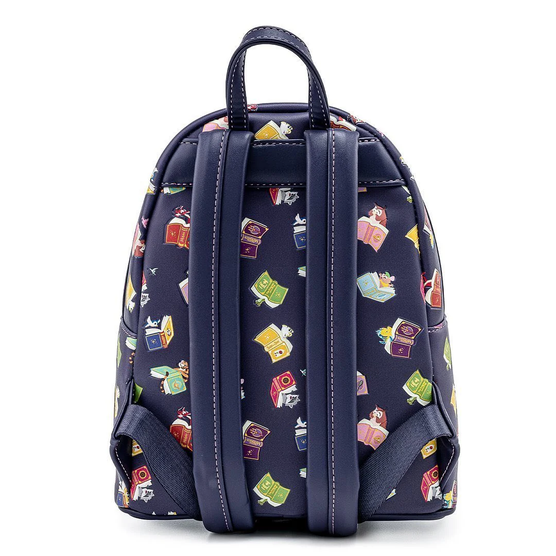 Loungefly x Disney Princess Books All Over Print Mini Backpack - Image 4