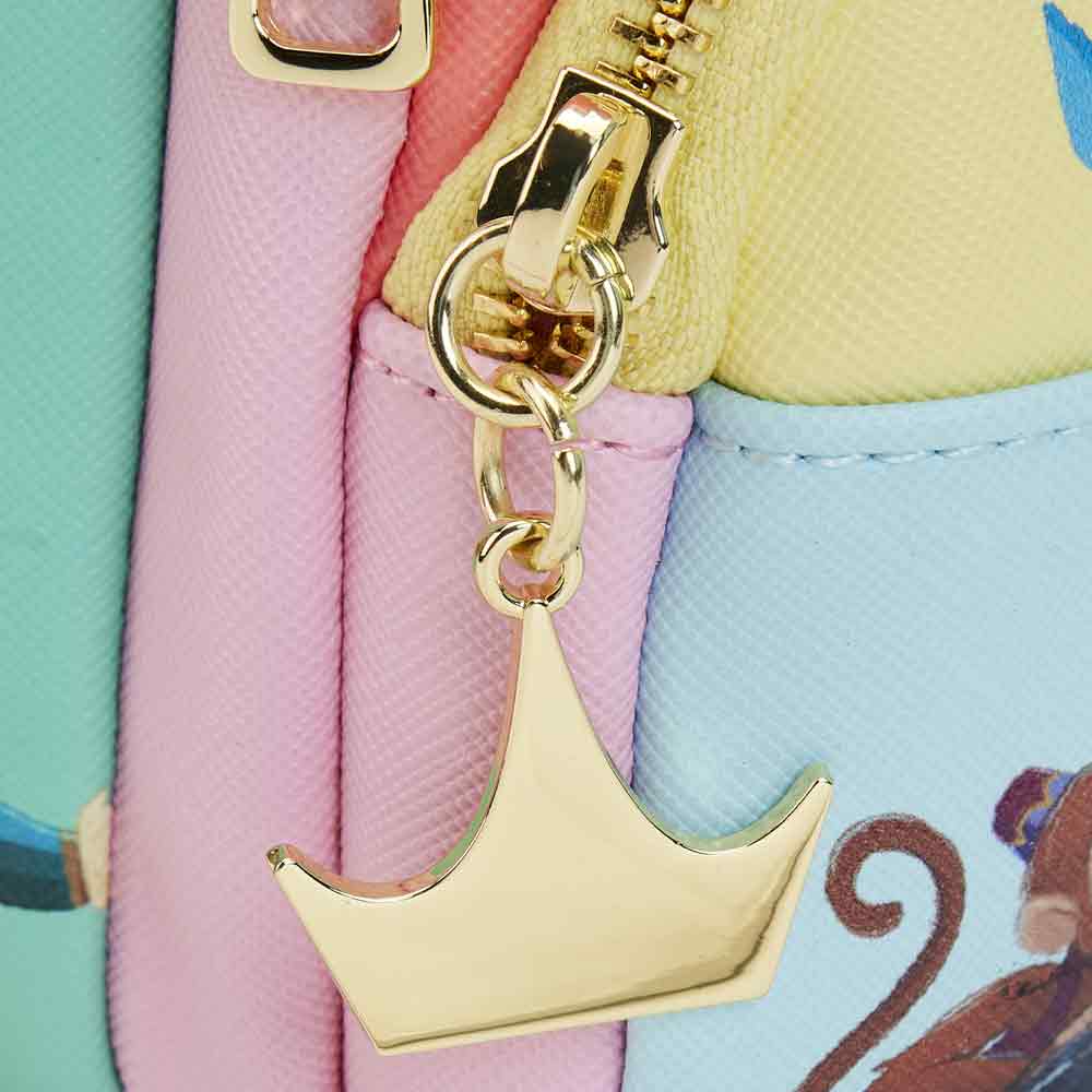Loungefly x Disney Princess Collage Triple Pocket Mini Backpack - Image 6