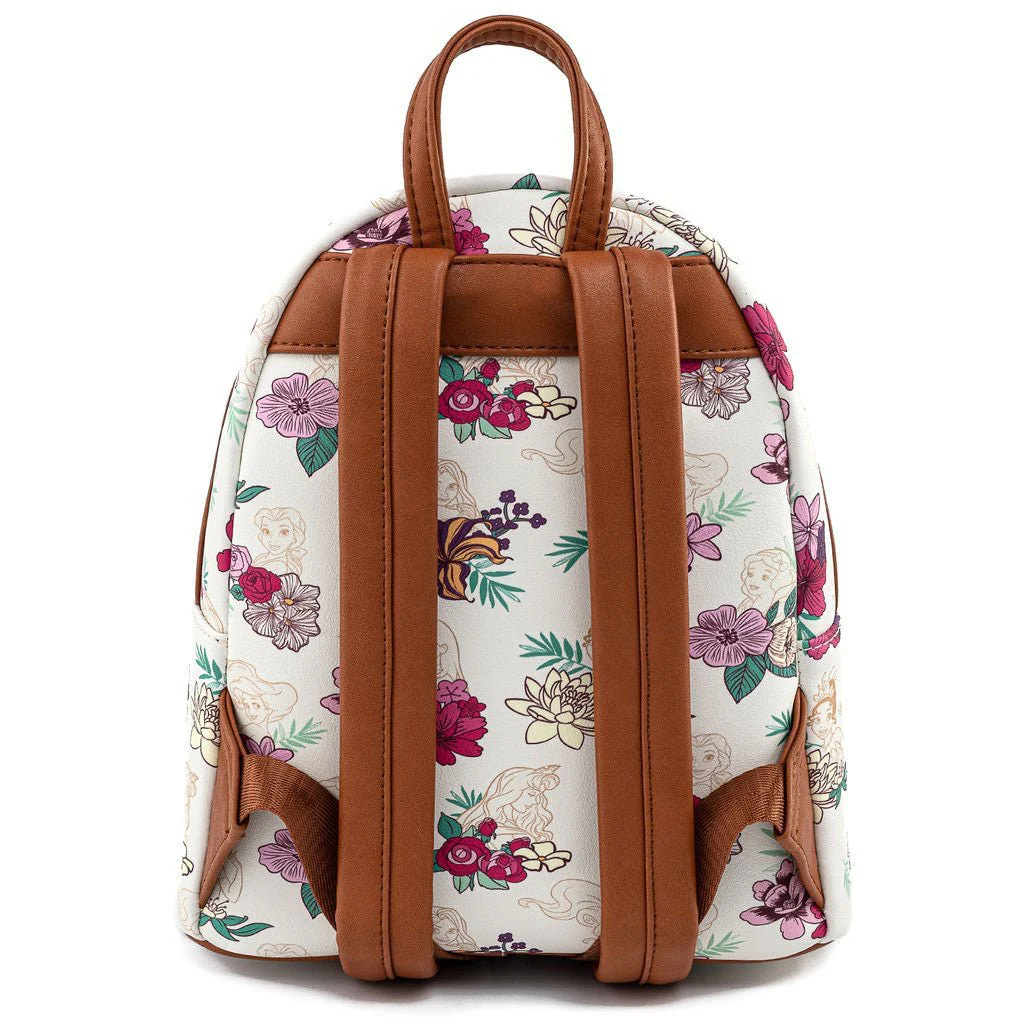 Loungefly x Disney Princess Floral AOP Mini Backpack - Image 5
