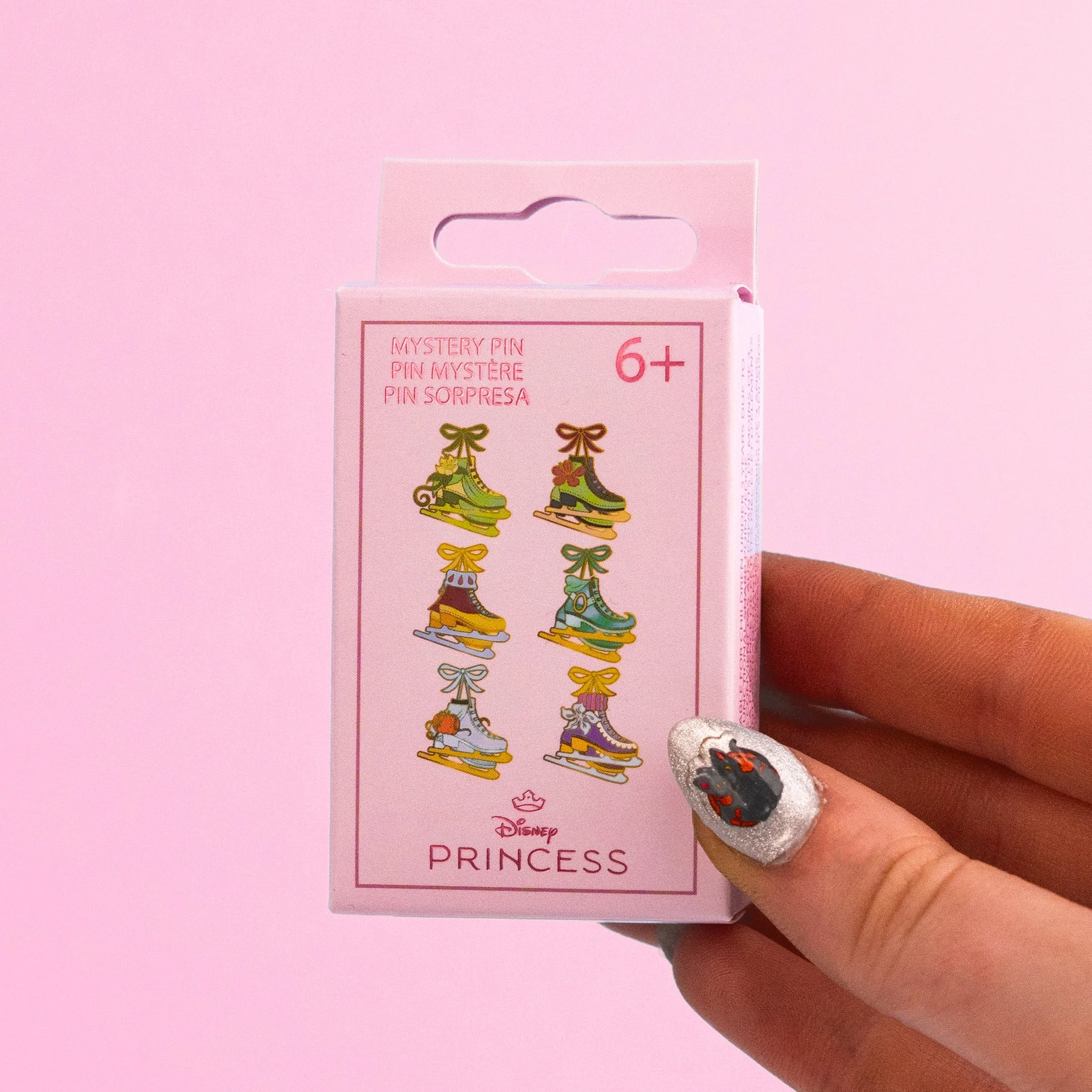 Loungefly x Disney Princess Ice Skates Blind Box Mystery Pin - Image 2