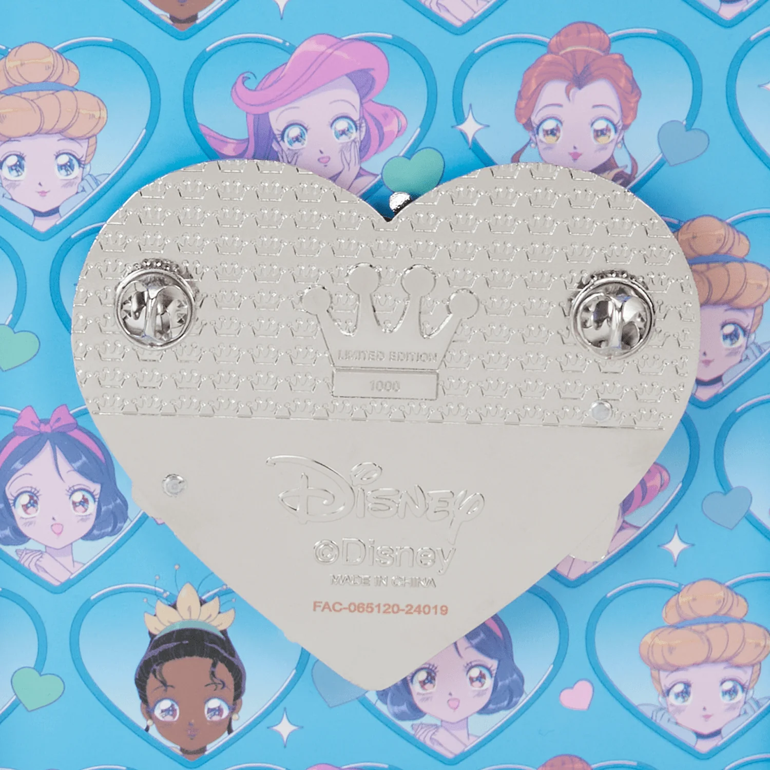 Loungefly x Disney Princess Manga Style 3 Inch Pin - Image 5