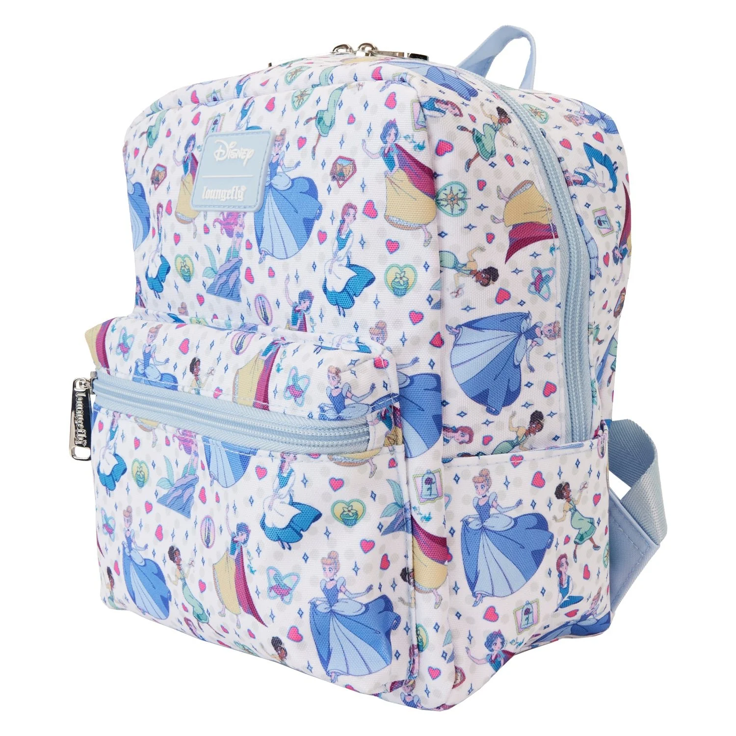 Loungefly x Disney Princess Manga Style AOP Nylon Backpack - Image 2