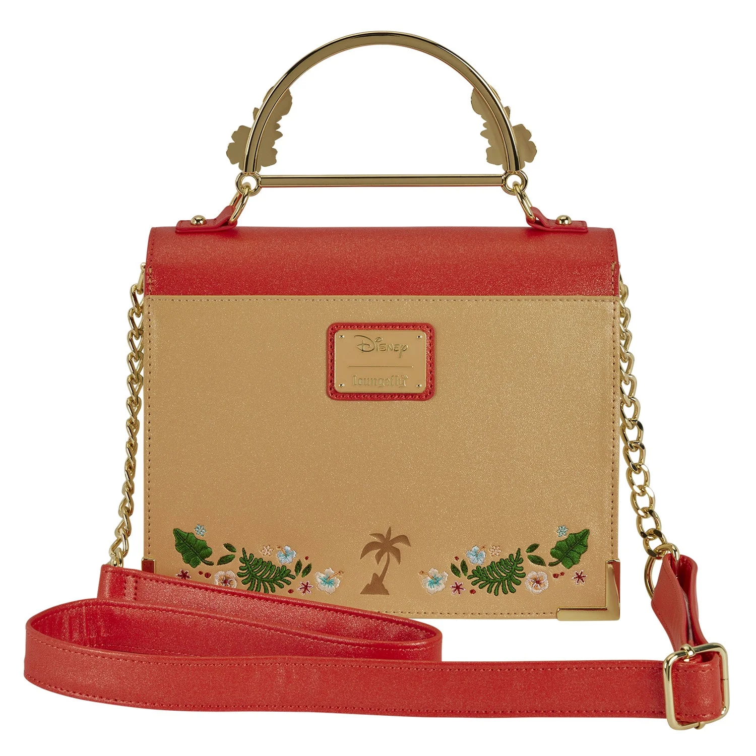 Loungefly x Disney Princess Moana Floral Handle Crossbody Bag - Image 3