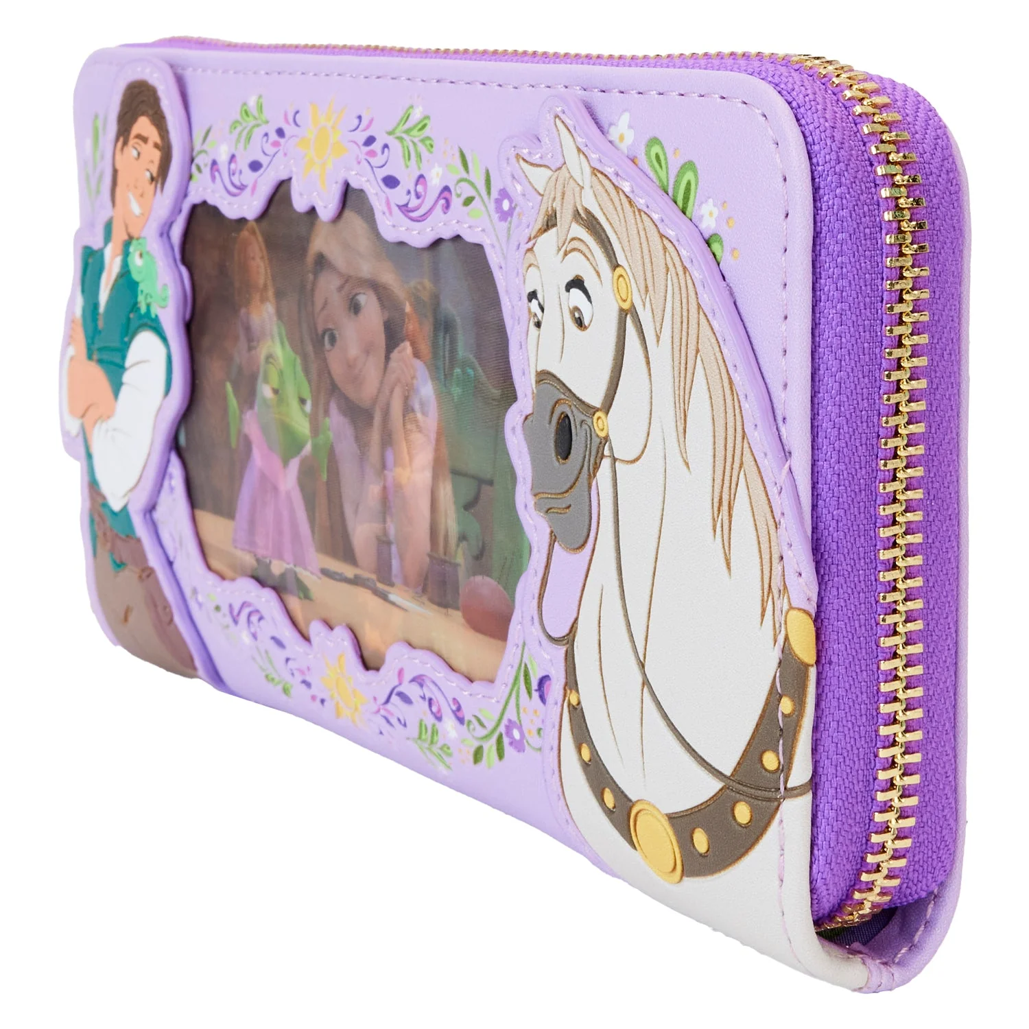 Loungefly x Disney Princess Rapunzel Lenticular Wristlet Wallet - Image 4
