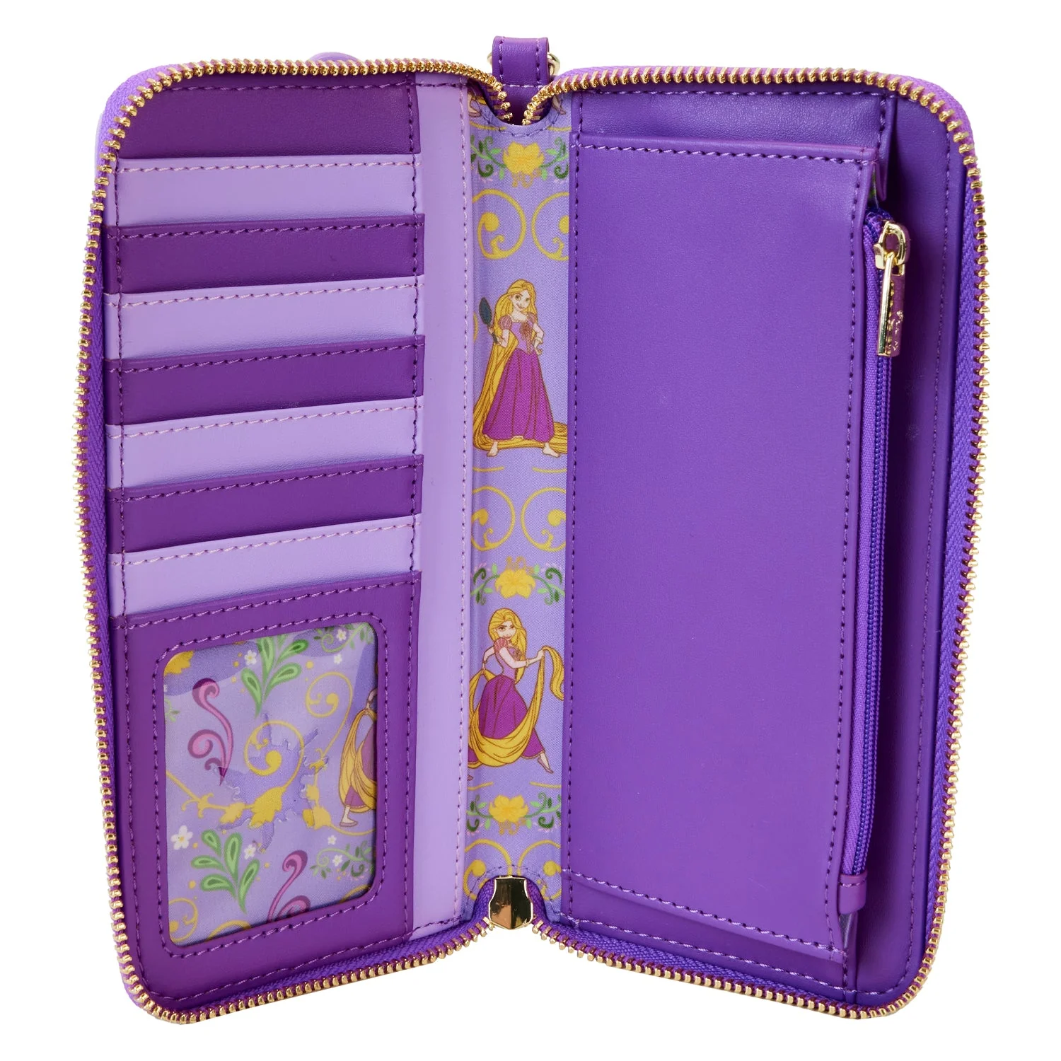 Loungefly x Disney Princess Rapunzel Lenticular Wristlet Wallet - Image 5