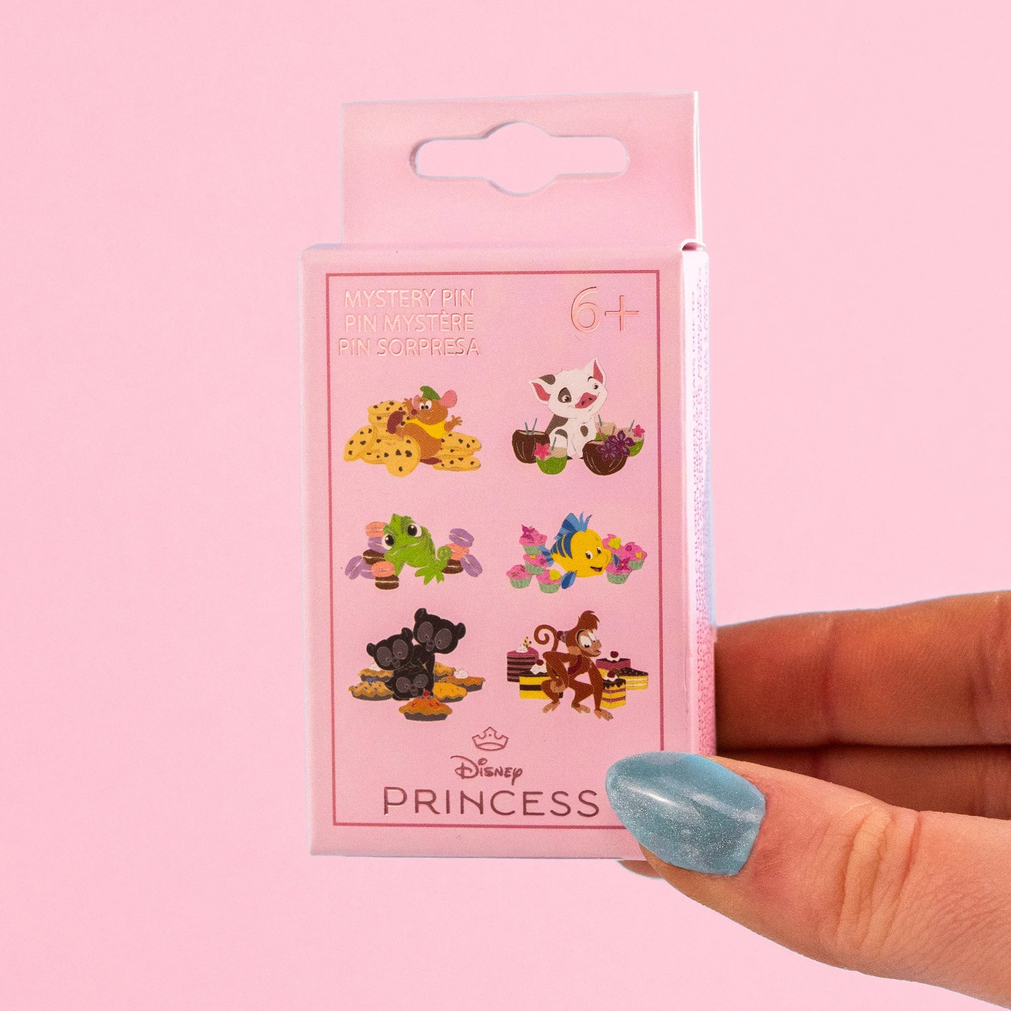 Loungefly x Disney Princess Sidekicks with Desserts Blind Box Mystery Pin - Image 2