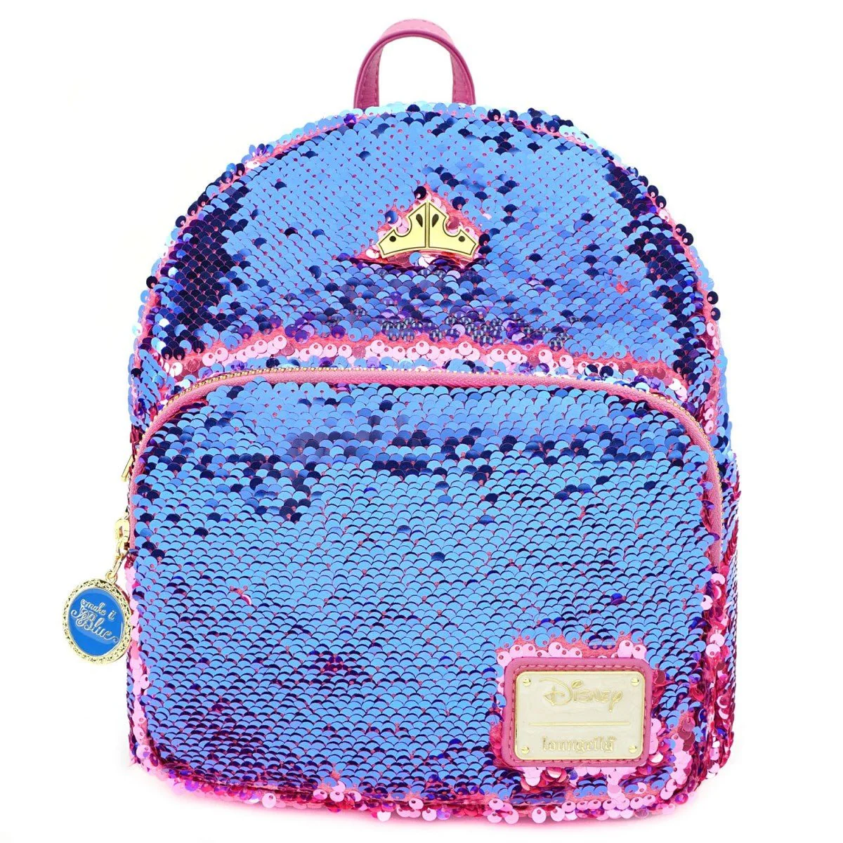 Loungefly X Disney Princess Sleeping Beauty Reversible Sequin Mini Backpack - Image 2