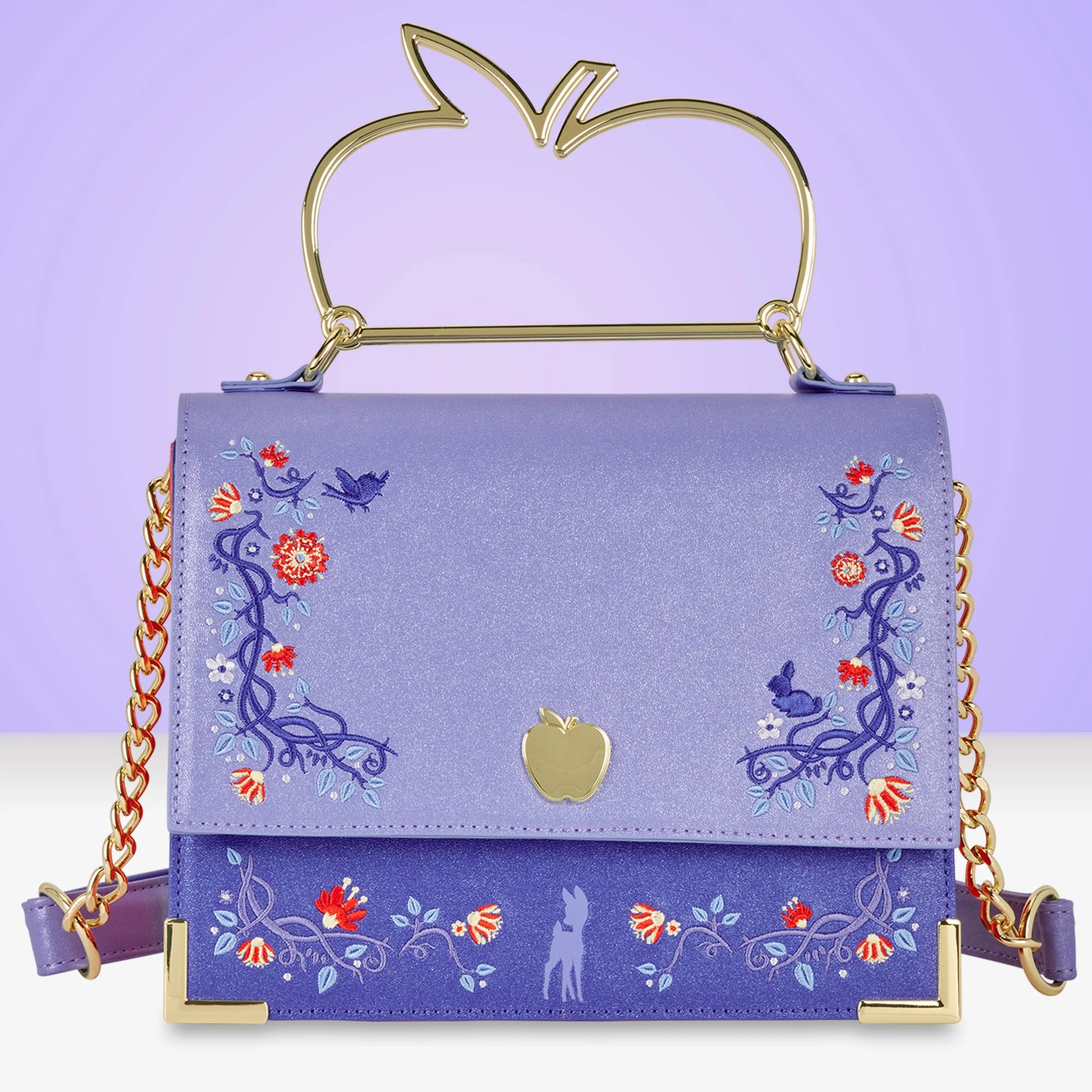 Loungefly x Disney Princess Snow White Floral Crossbody Bag