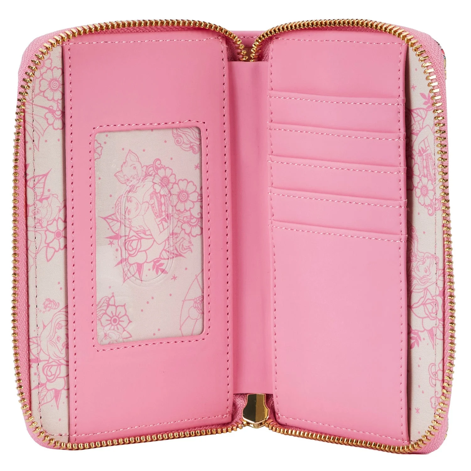 Loungefly x Disney Princess Tattoo All Over Print Purse - Image 3