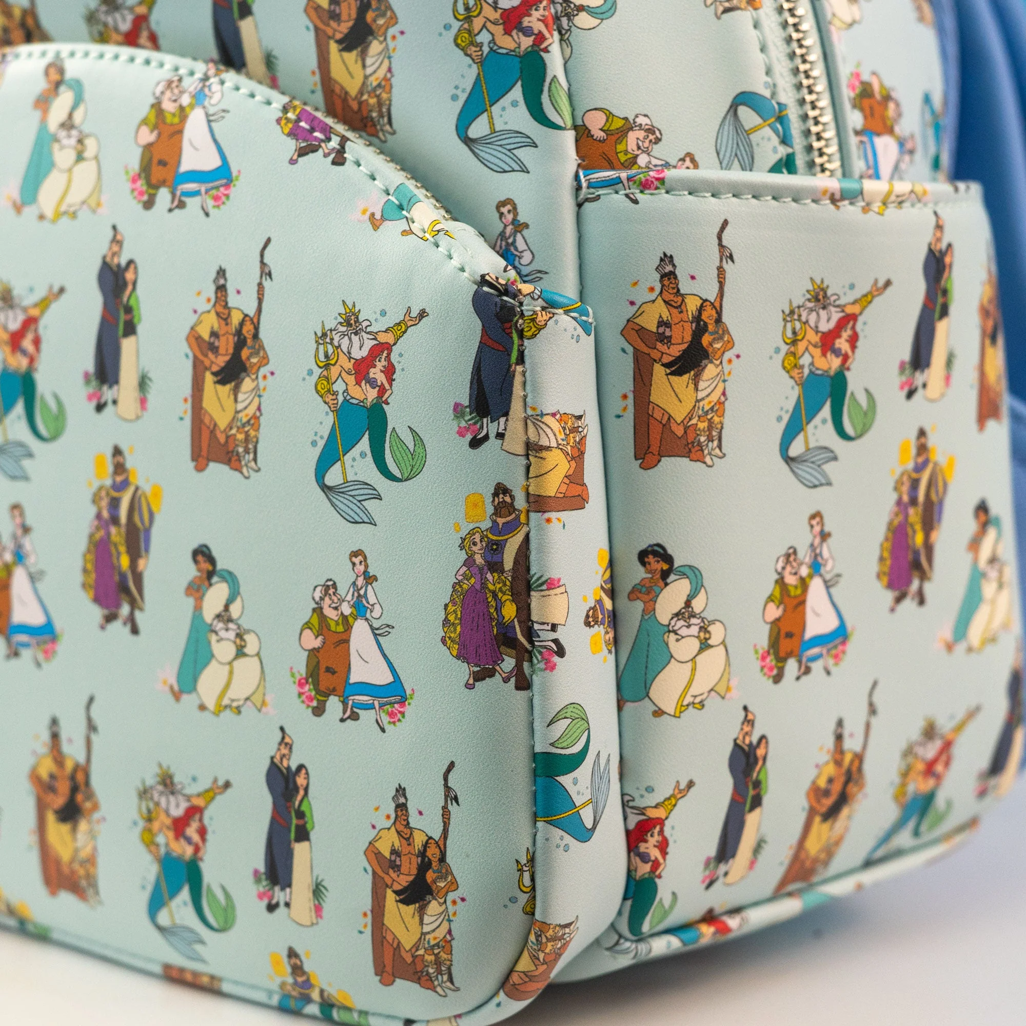 Loungefly x Disney Princesses with Fathers Mini Backpack - Image 3