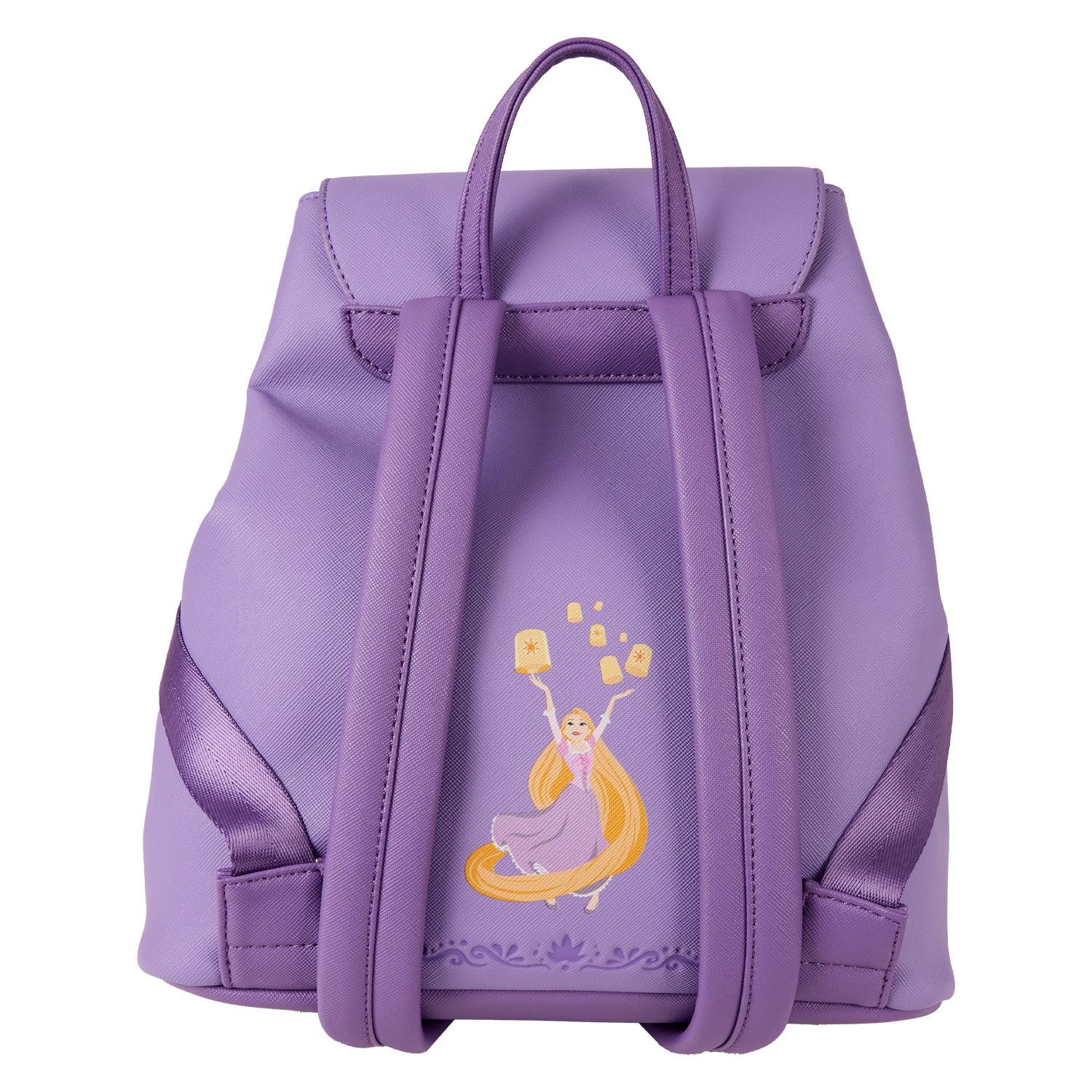 Loungefly x Disney Rapunzel Flap Mini Backpack - Image 3