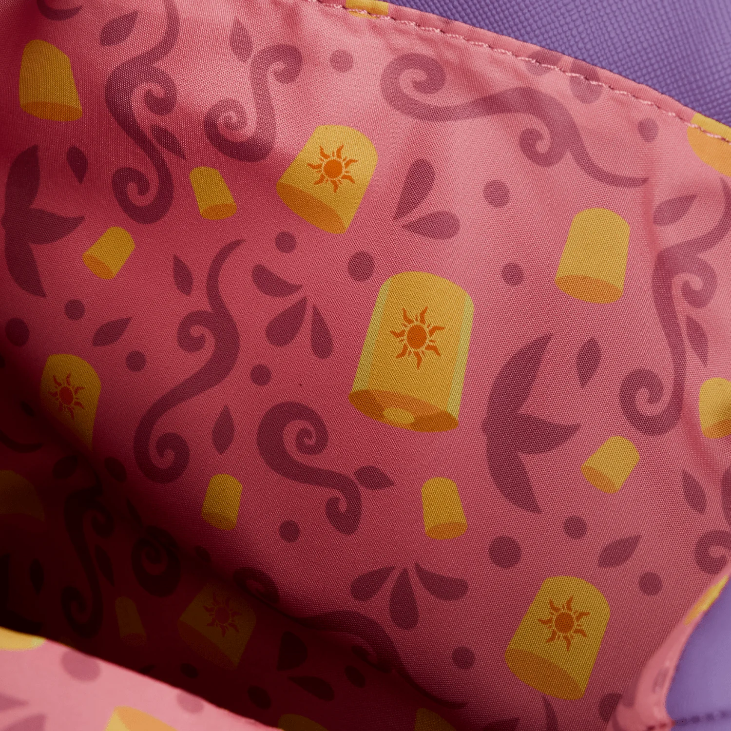 Loungefly x Disney Rapunzel Flap Mini Backpack - Image 4