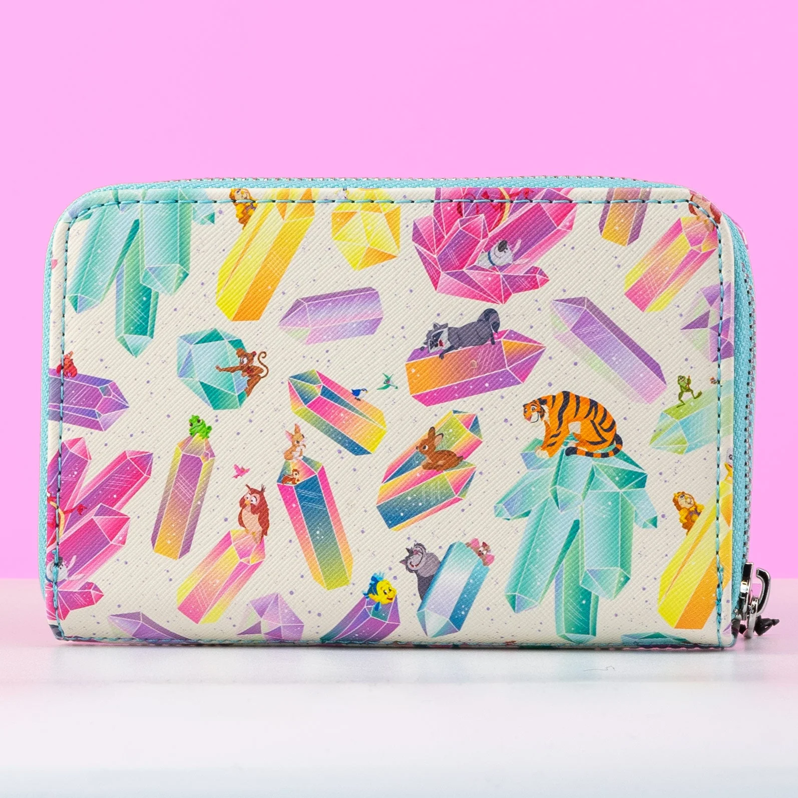 Loungefly x Disney Sidekick Crystal All Over Print Purse - Image 2