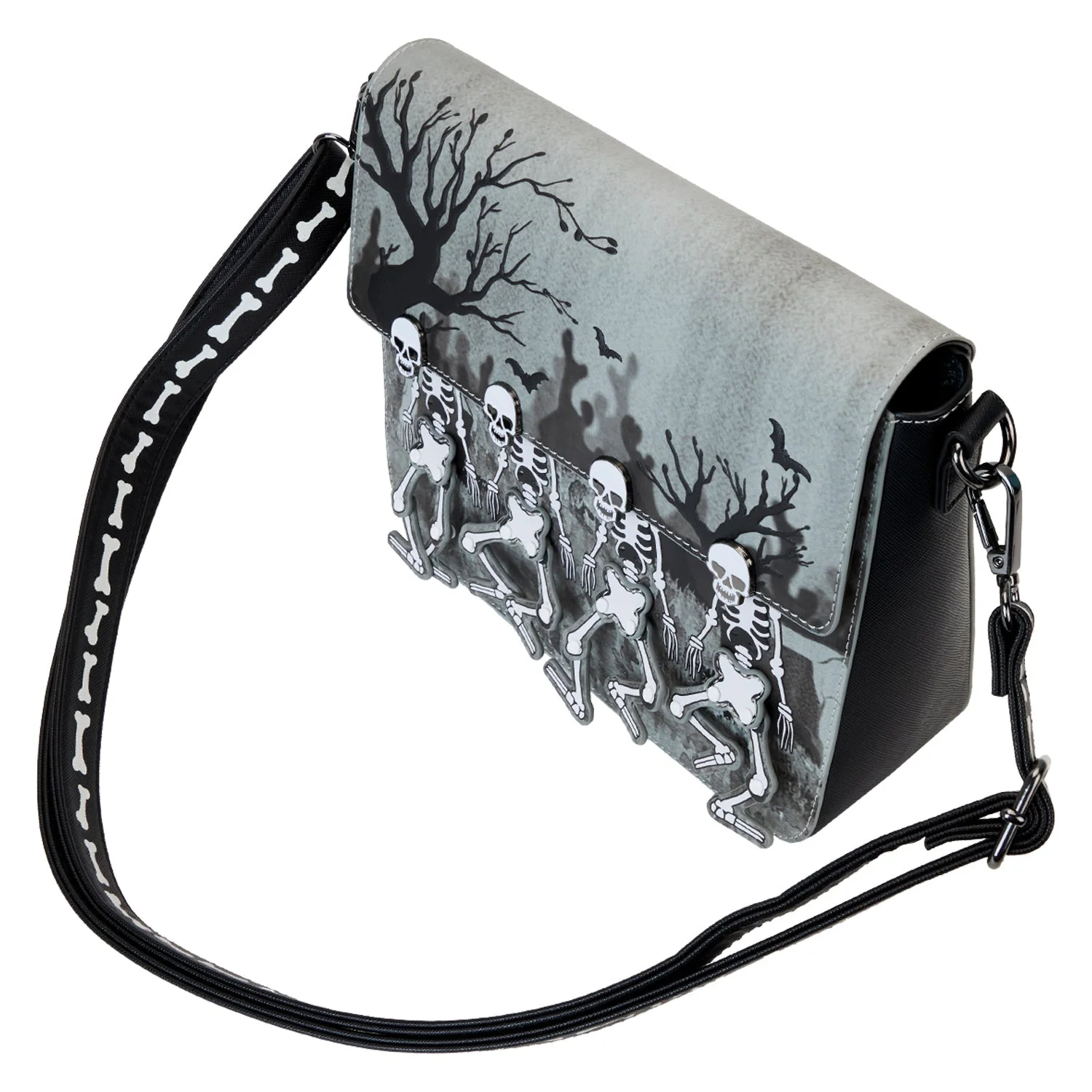 Loungefly x Disney Skeleton Dance Crossbody Bag - Image 6