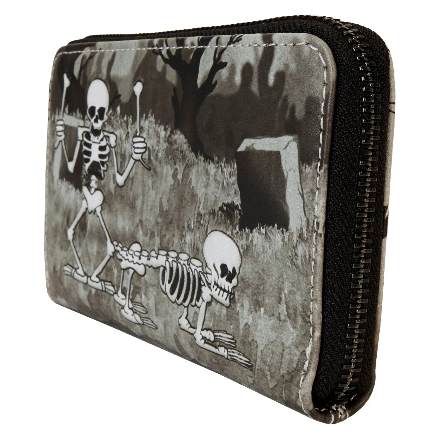 Loungefly x Disney Skeleton Dance Zip Around Wallet - Image 3