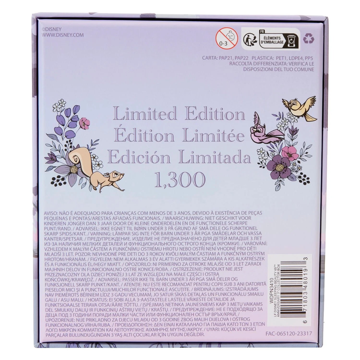 Loungefly x Disney Sleeping Beauty 60th Anniversary 3 Inch Pin - Image 7